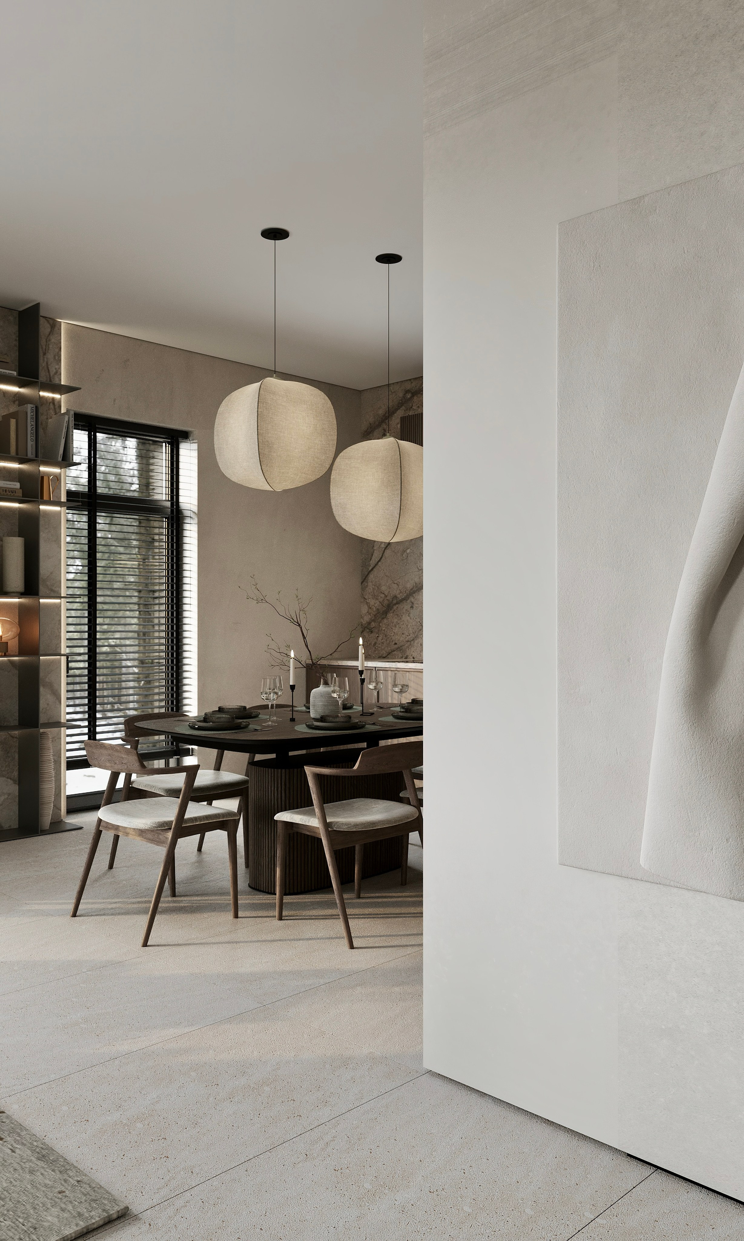 Гостевой дом. 3D Визуализация интерьера