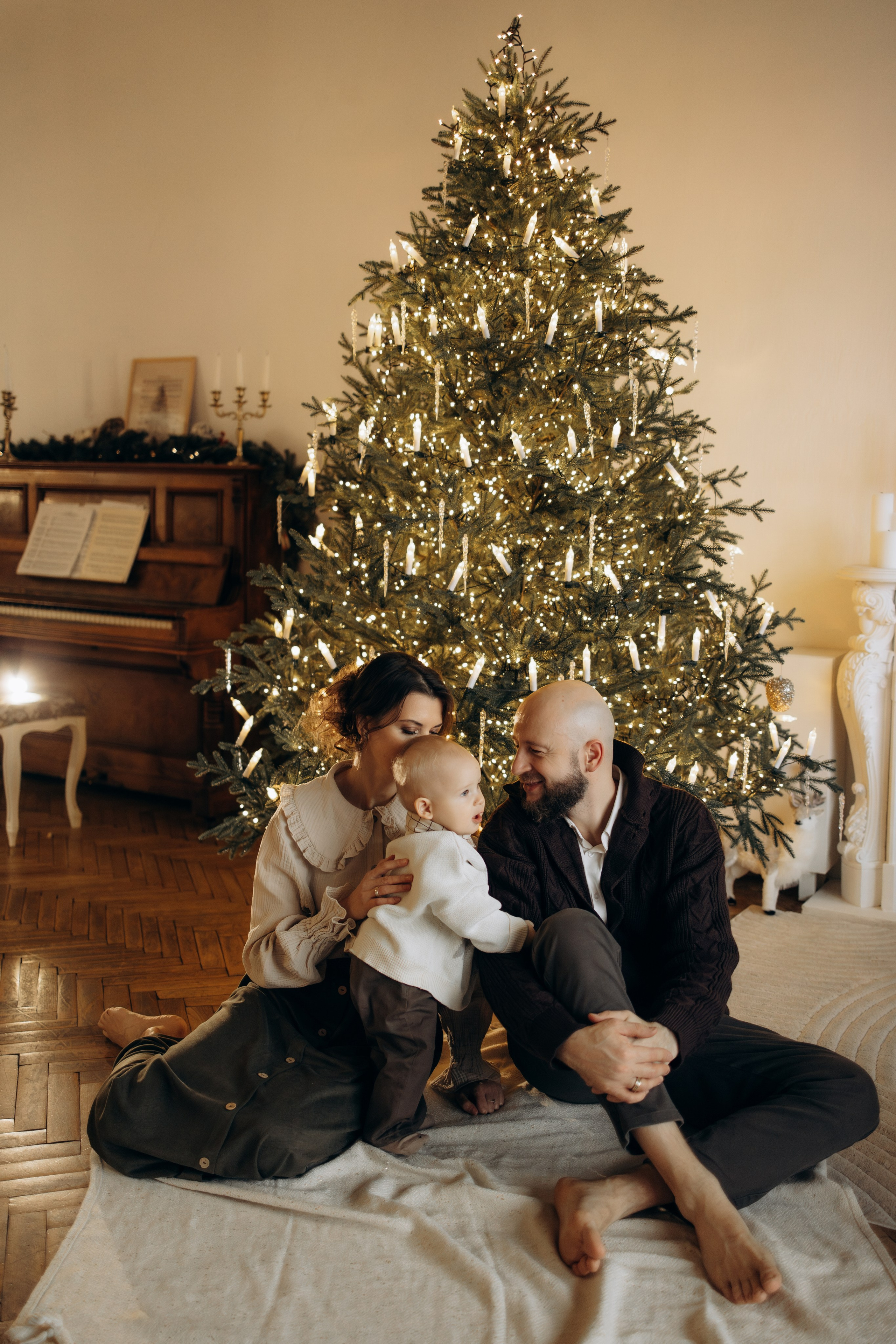 Новогодняя семейная история. Семейный фотограф Москва Юлиана Фетисова