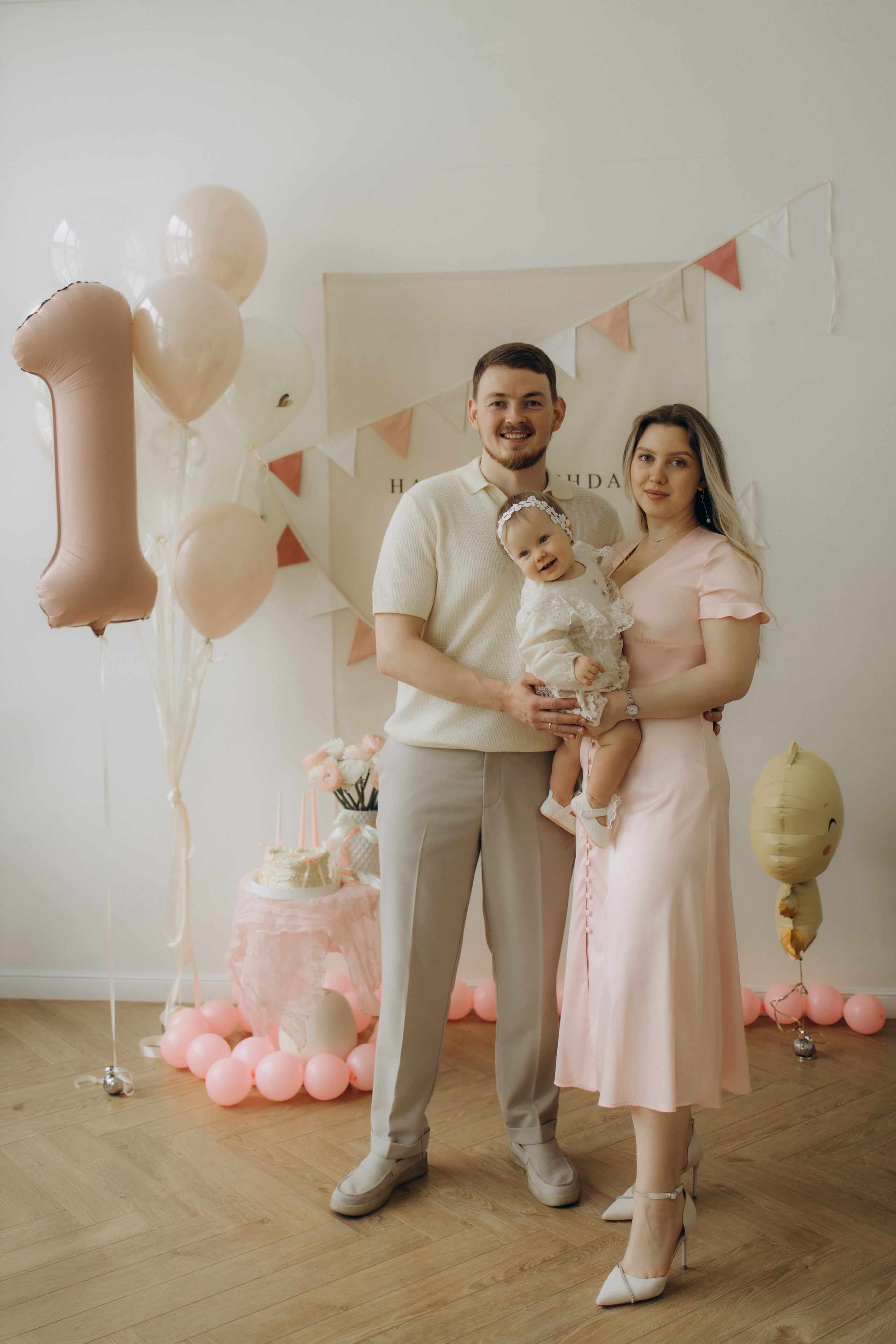 Первый день рождения!. Семейный фотограф Москва Юлиана Фетисова