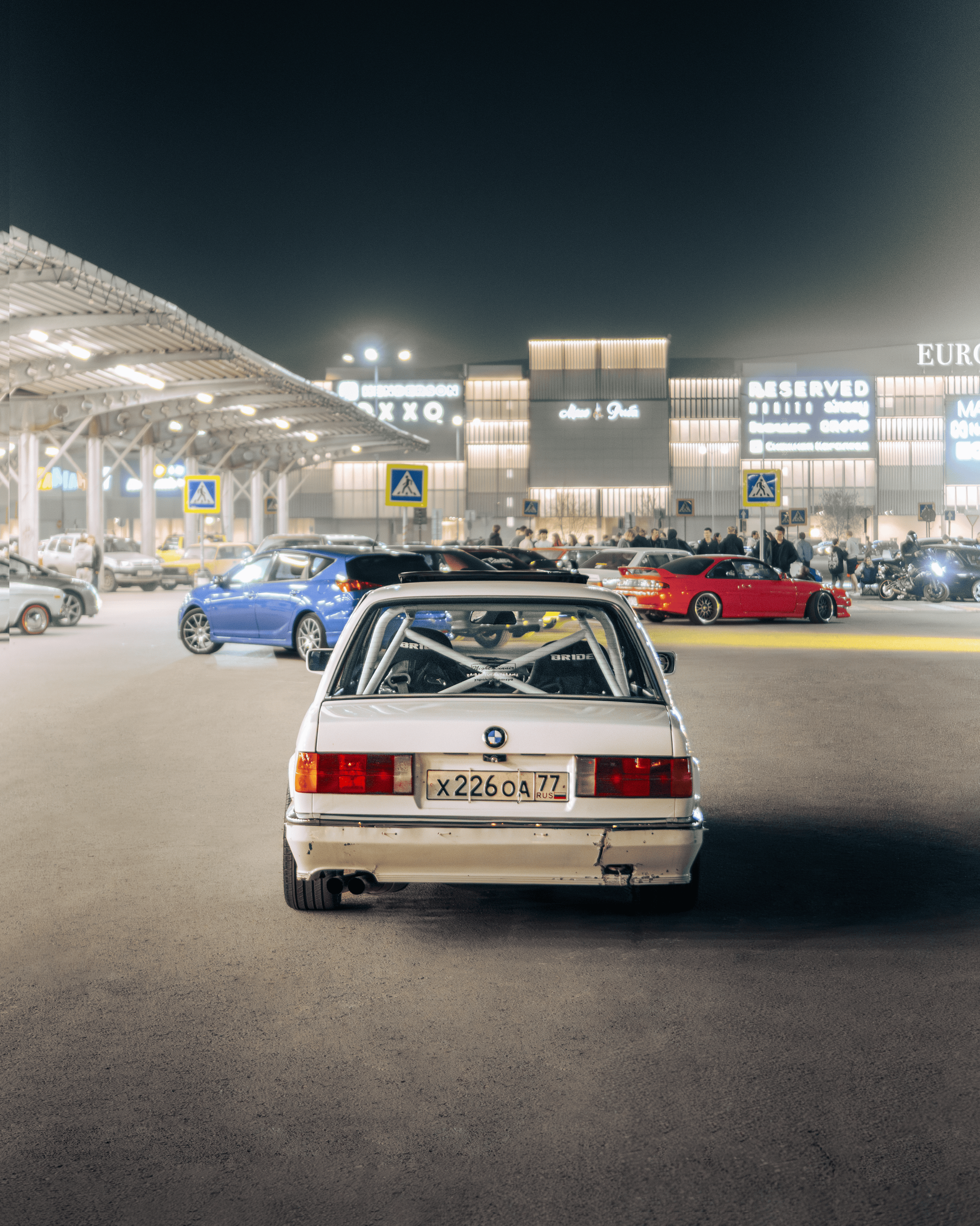 BMW E30: облачко у метро