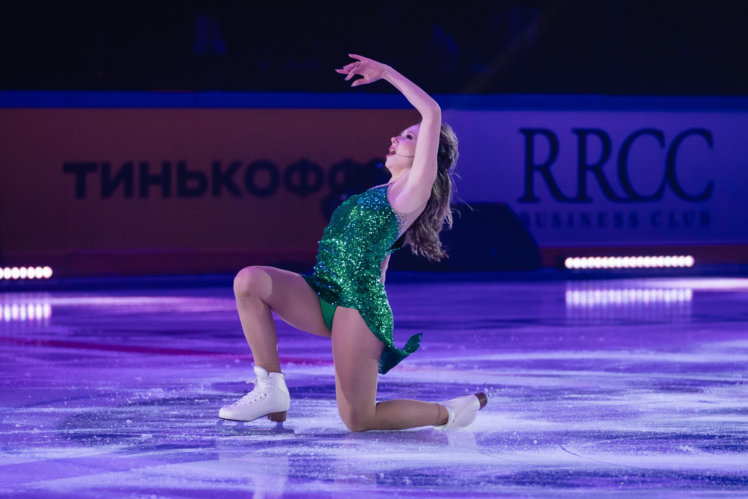 Шоу «Чемпионы на льду» в Новосибирске. Воробьева Ксения — Спортивный и танцевальный фотограф Новосибирск