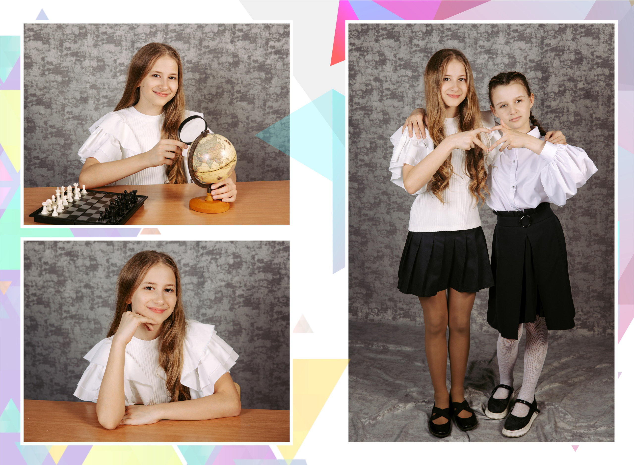 1 -4 класс. Выпускные альбомы в Красноярске. Студия Колибри