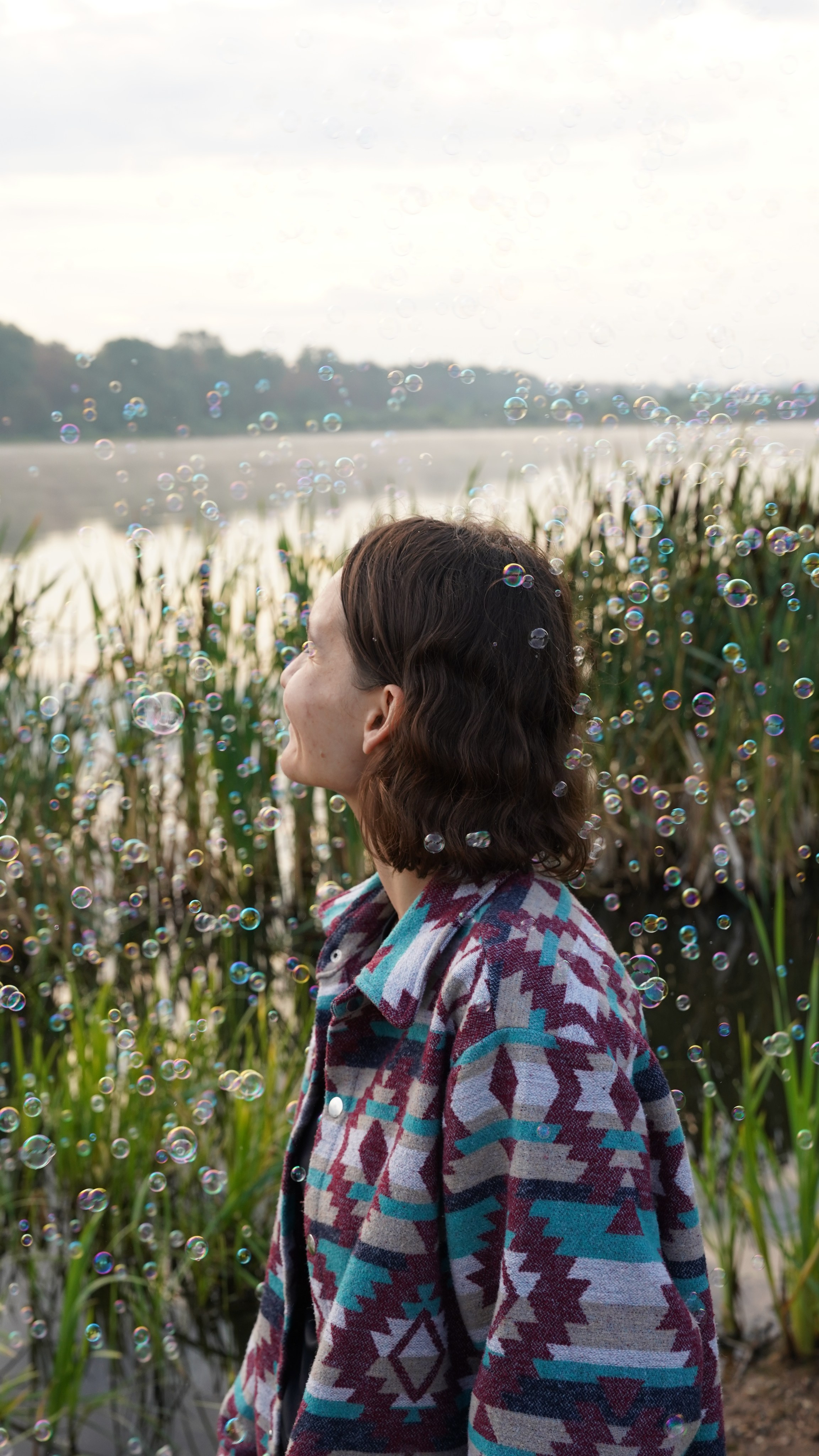 Рассвет на сапах на Ольховом озере