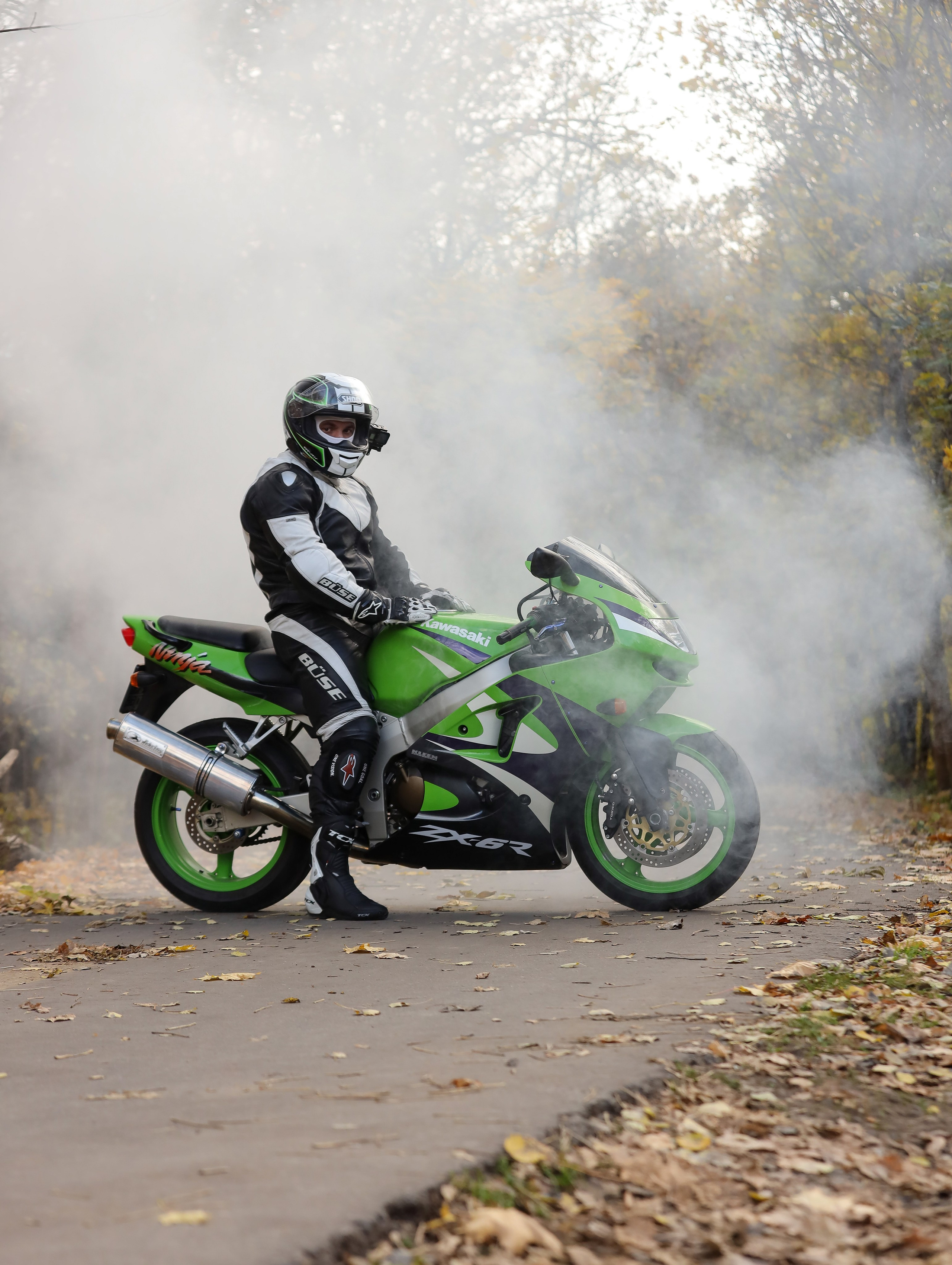 Виталий Kawasaki ZX6R. Фотограф Антон Чупринин