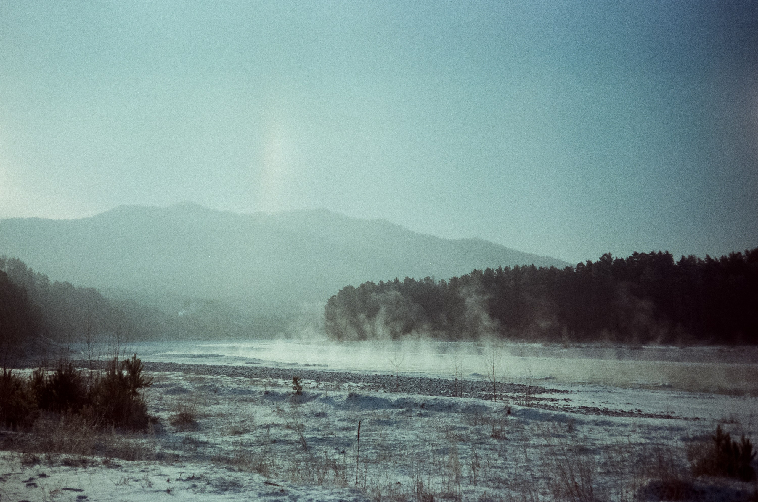 База Берель, Чемальский тракт трасса / 12 — 13 декабря 2023 года (-26℃