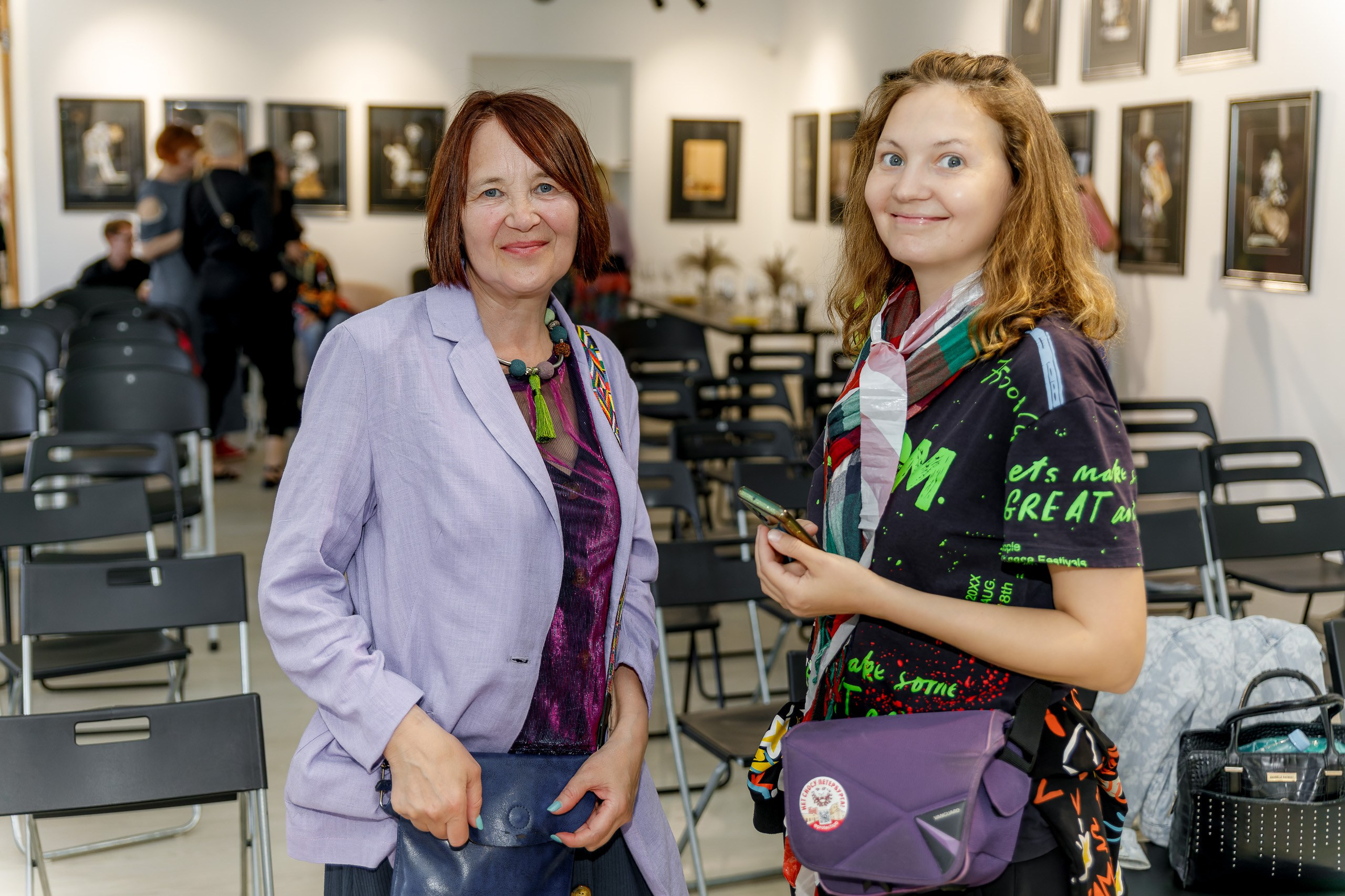 Финисаж выставки Евгения Крылова. Photographer Sergei Miroshnikov