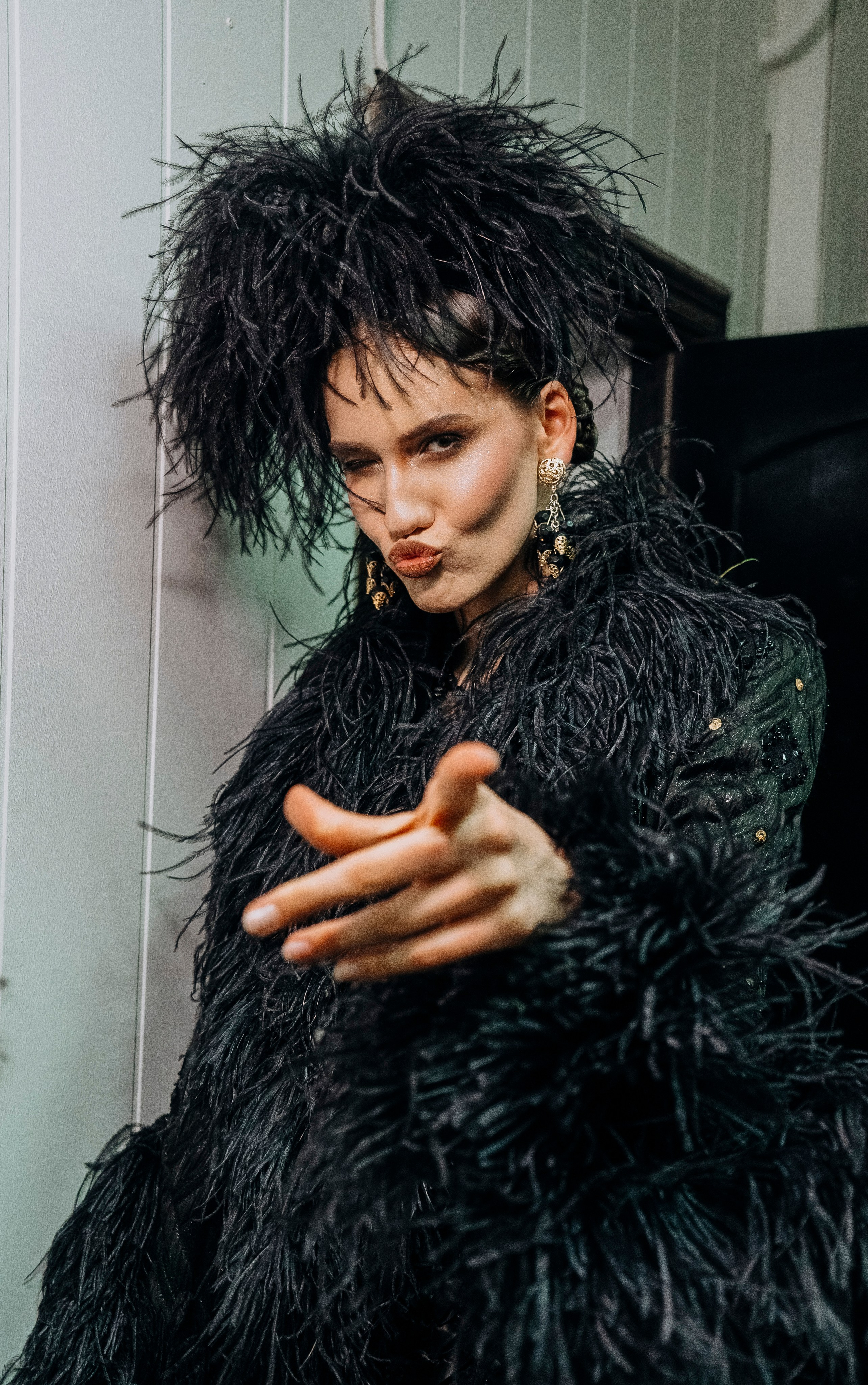 «Узоры памяти» Московский Дом Моды Вячеслава Зайцева. Профессиональный портретный фотограф в Москве Владимир Глаголев