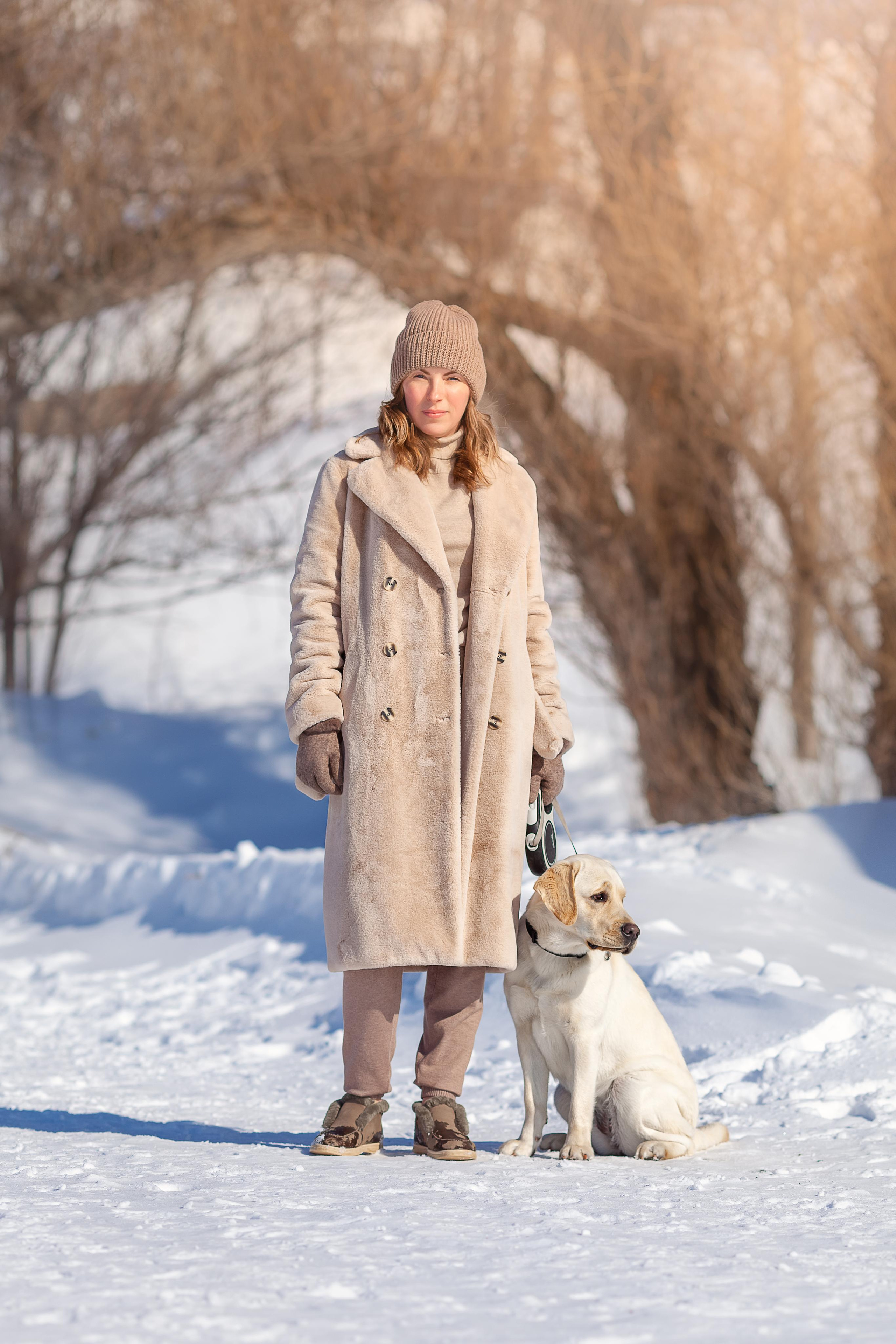 Зимняя прогулка. Мария, Егор, Олег и Эва. Детский, семейный фотограф в Южно-Сахалинске, Невельске и Холмске