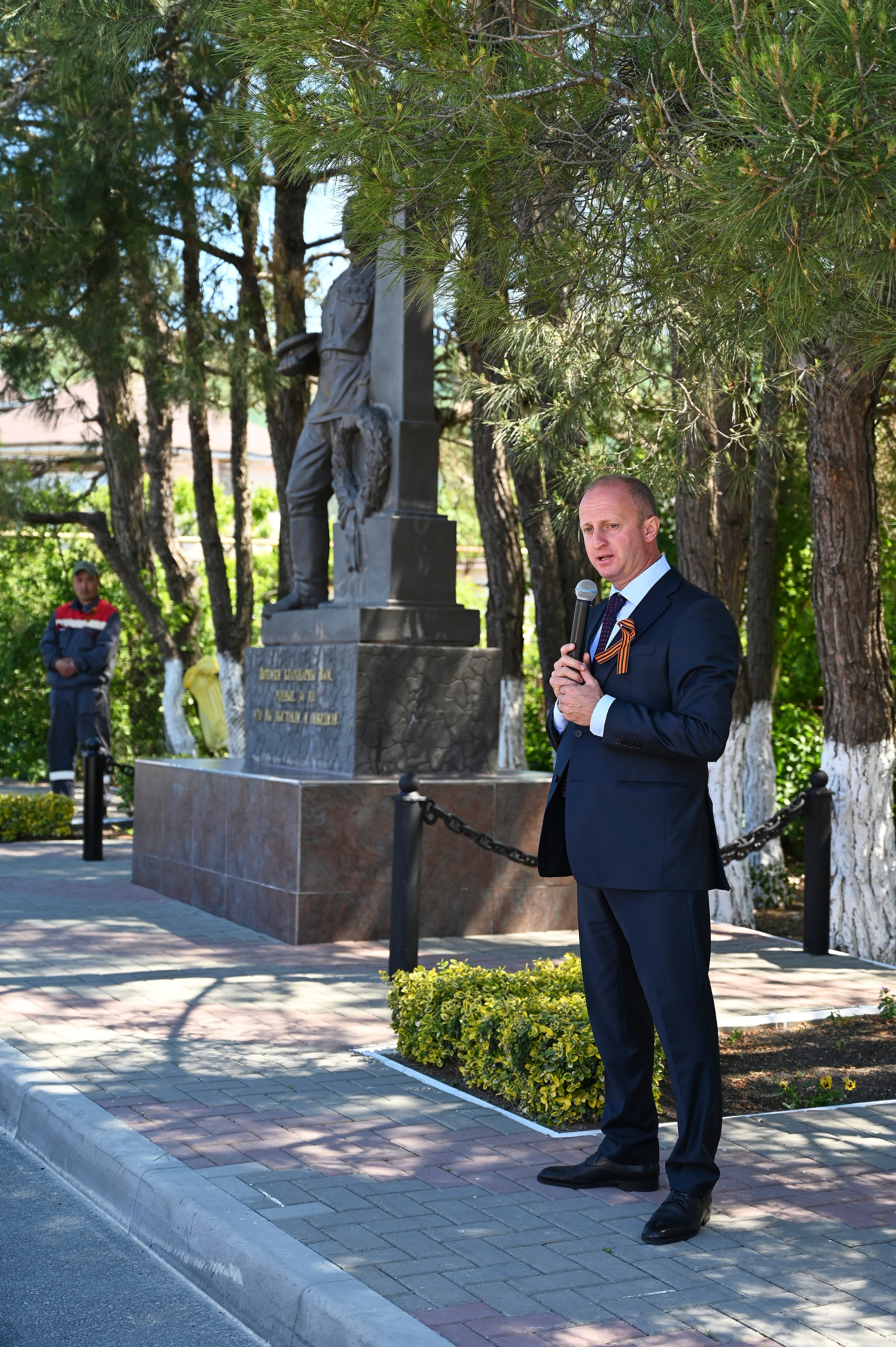 Митинг в с. Виноградное. Жизнь курорта Кабардинка в фотографиях