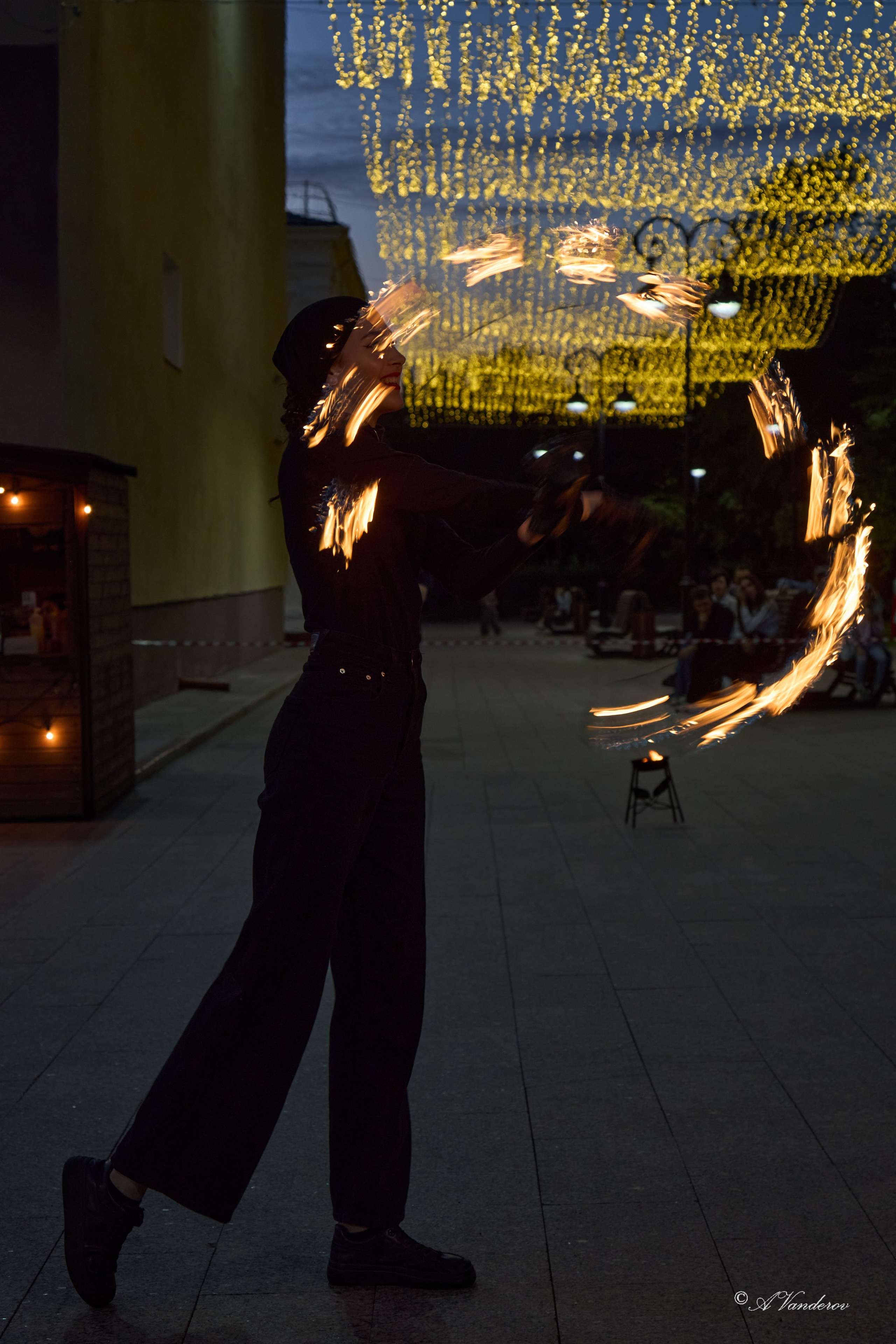 Огненное шоу день города Омск. Фотограф Омск | Александр Вандеров