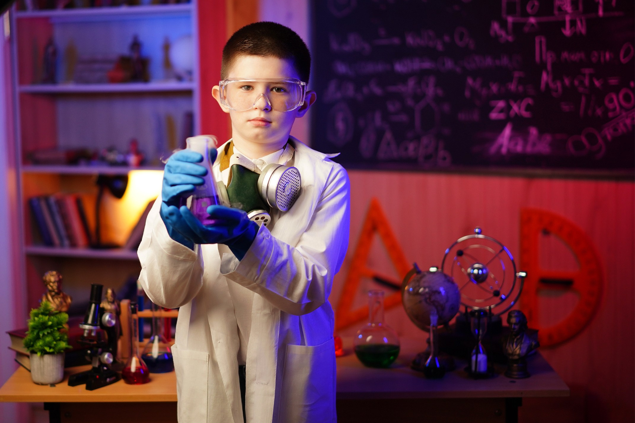 Фотосессия в стиле «Химики». GOTRA — выпускные альбомы в Тюмени