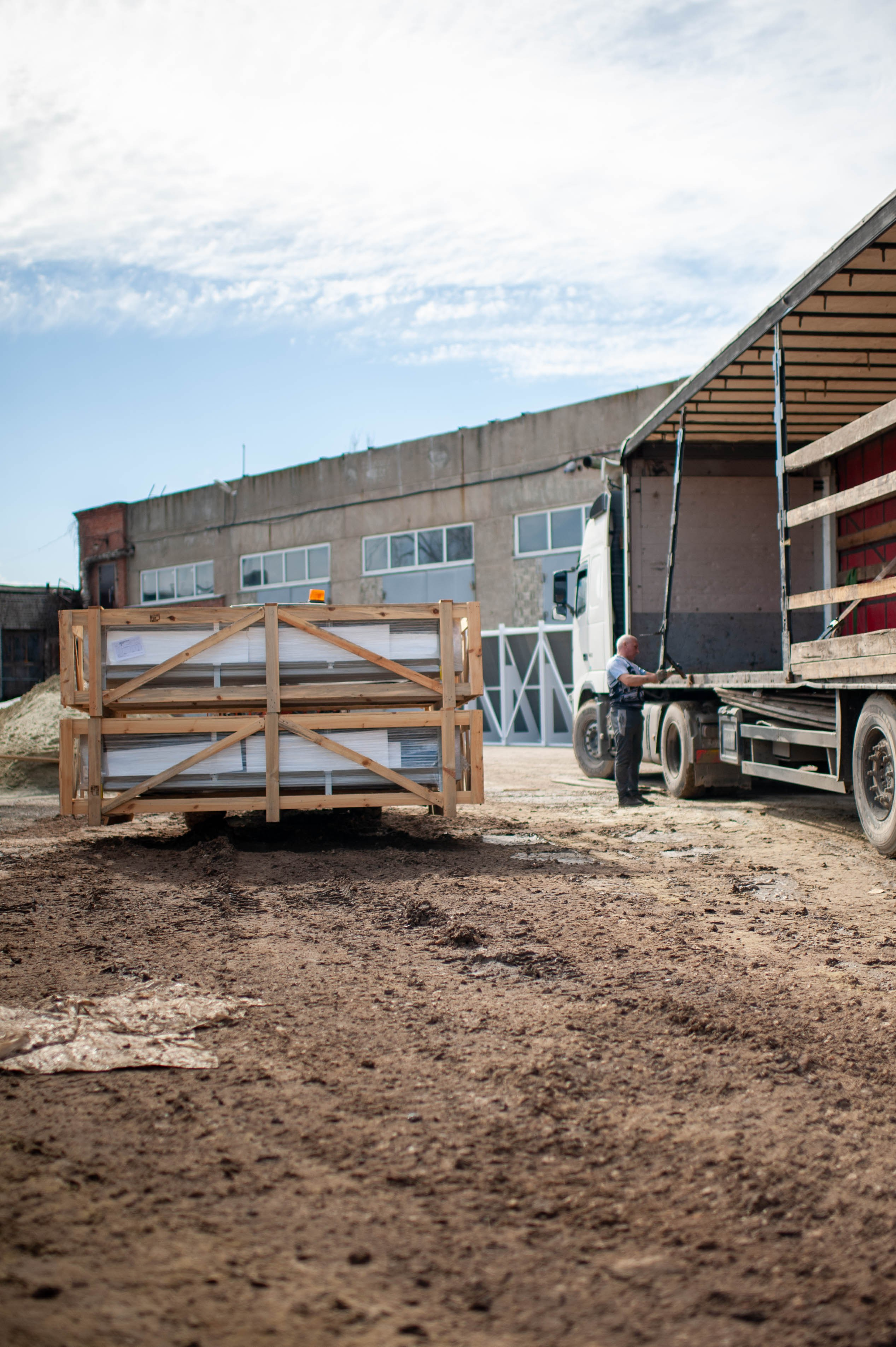 Отгрузка оборудования для мясокомбината. Ресурс Комлект Сервис