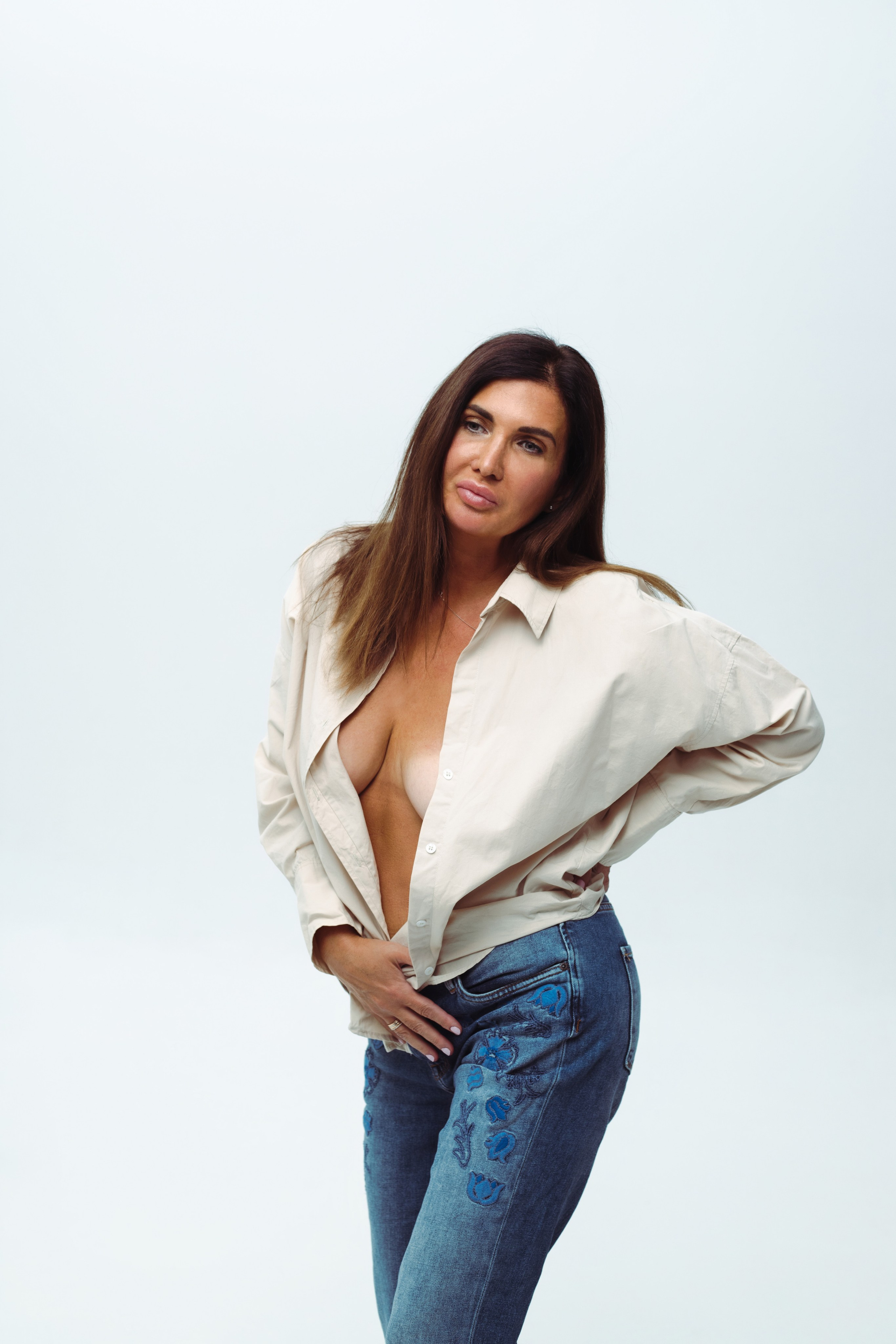 Наталья Минимализм в студии. Портретный Фотограф в Санкт-Петербурге Кира Орехова