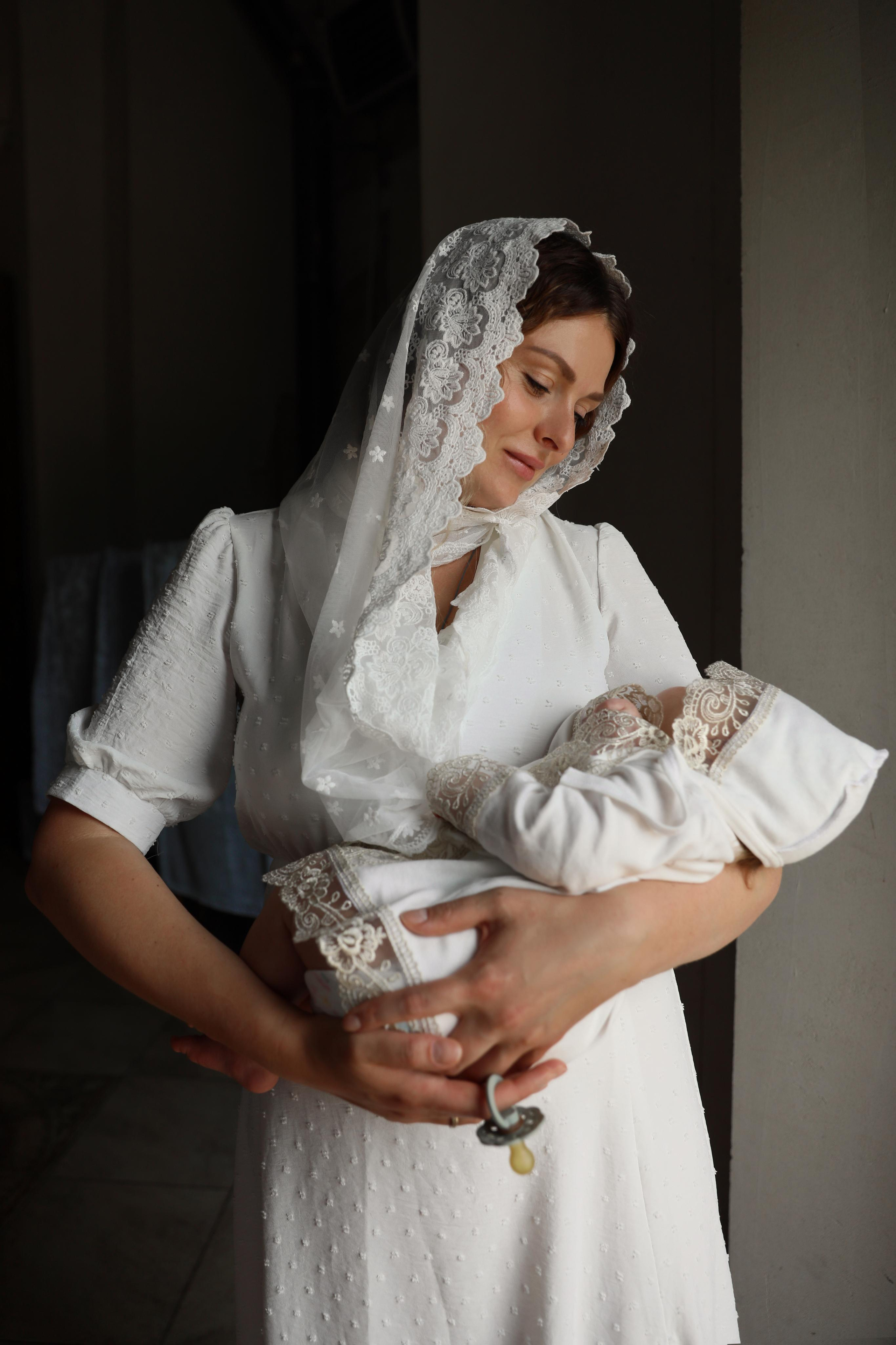 Таинство крещения. Семейный фотограф в Москве Вера Гук