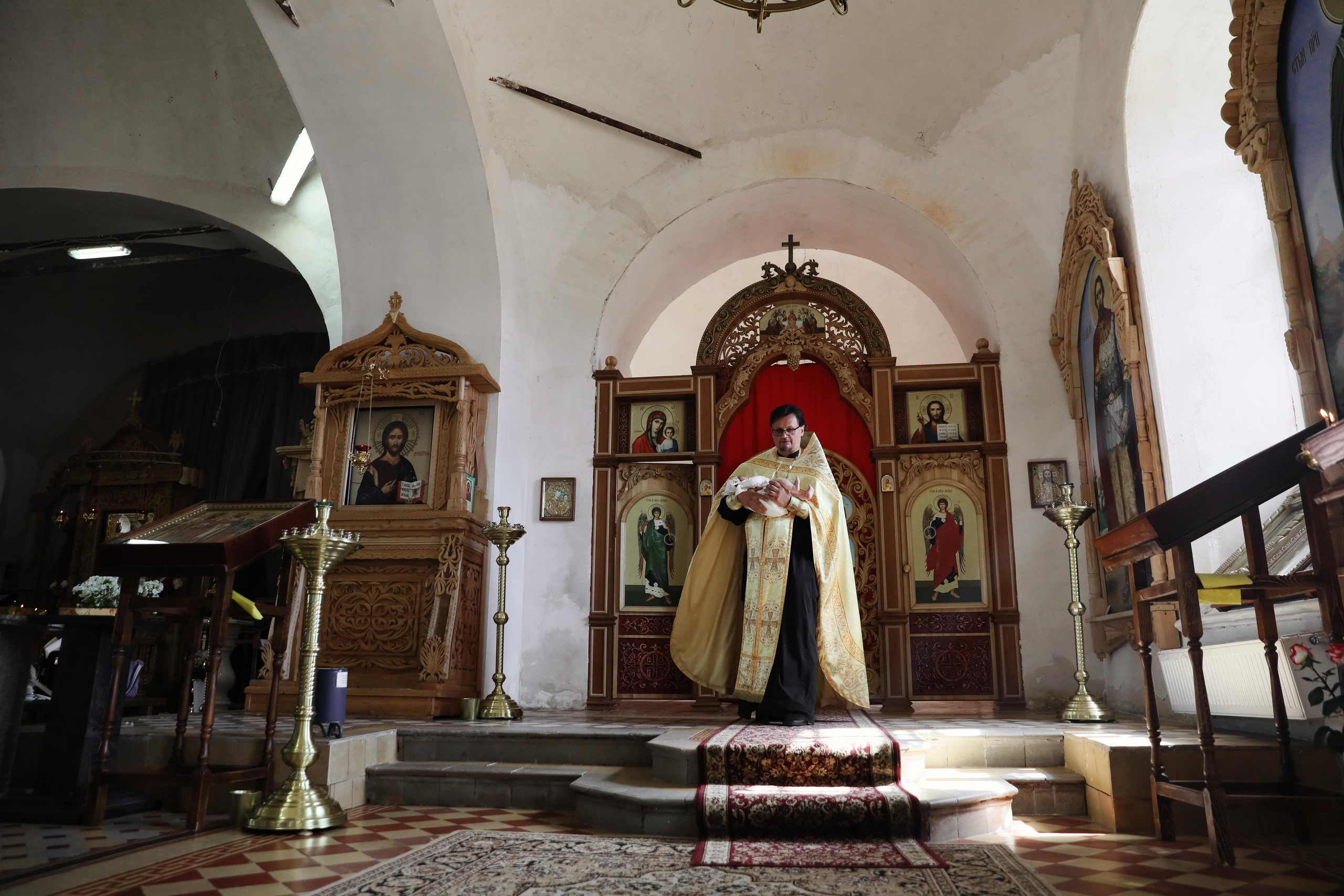 Таинство крещения. Семейный фотограф в Москве Вера Гук