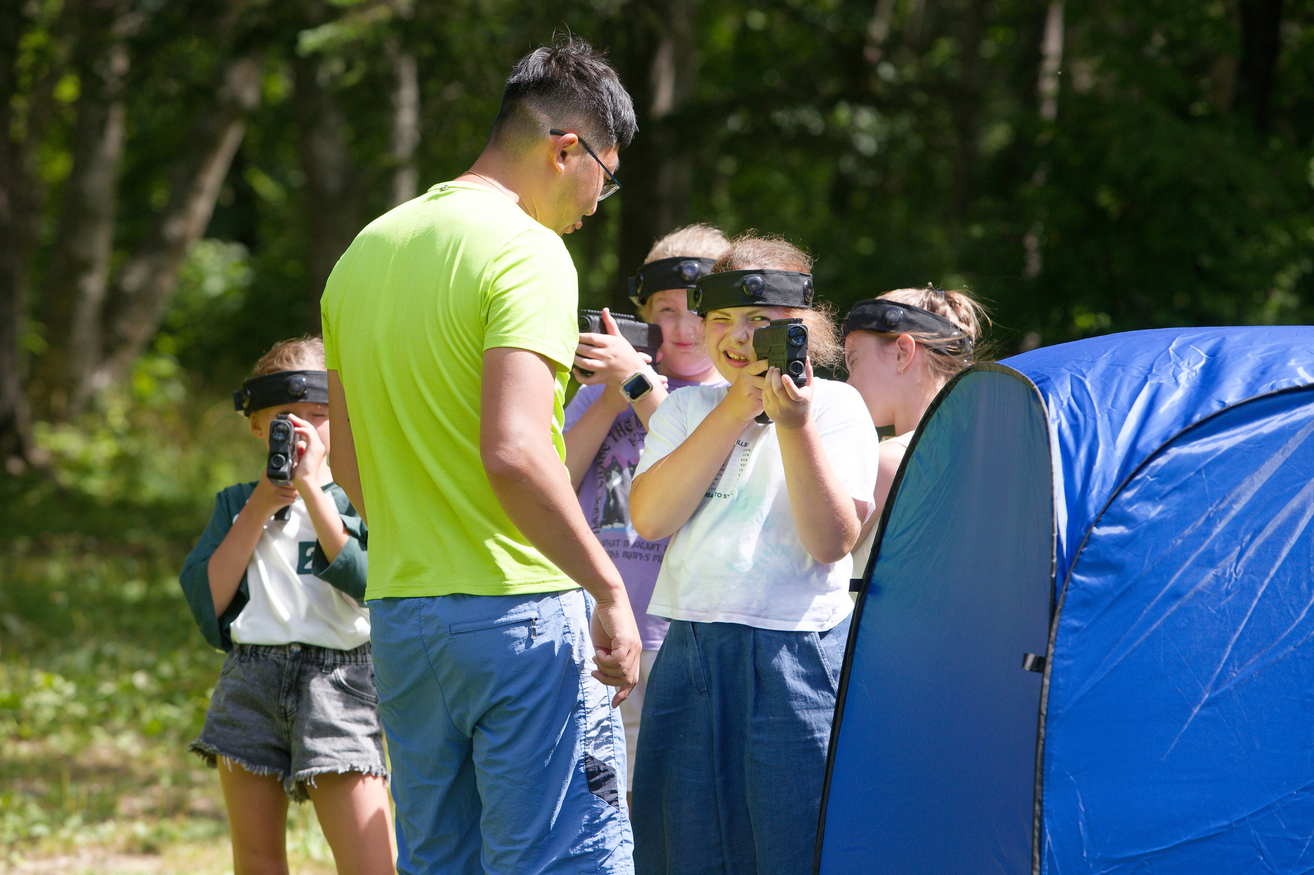 Развлекательный турнир по лазертагу. Кутузов Евгений Фотограф в Южно-Сахалинске