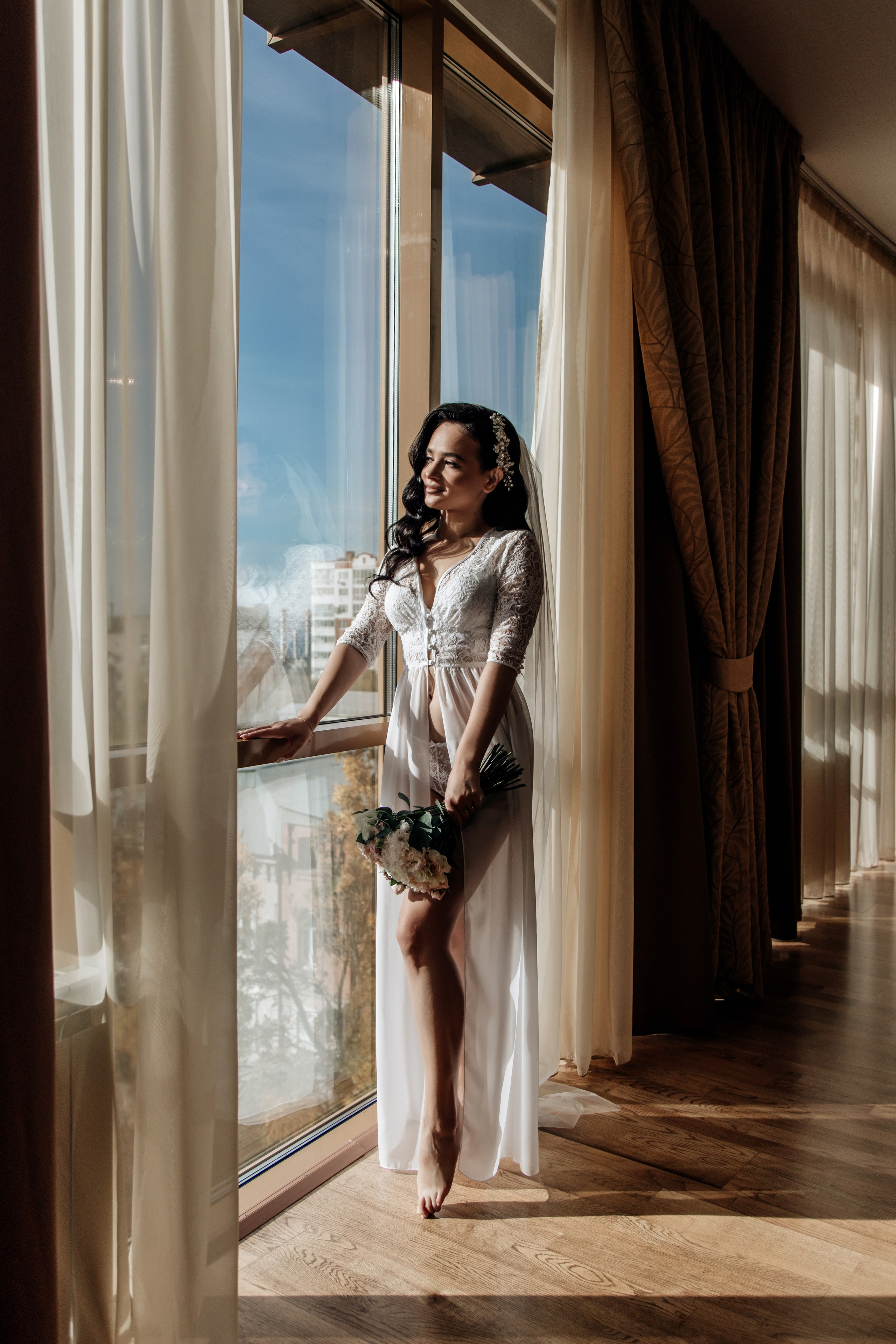 сборы невесты в отеле