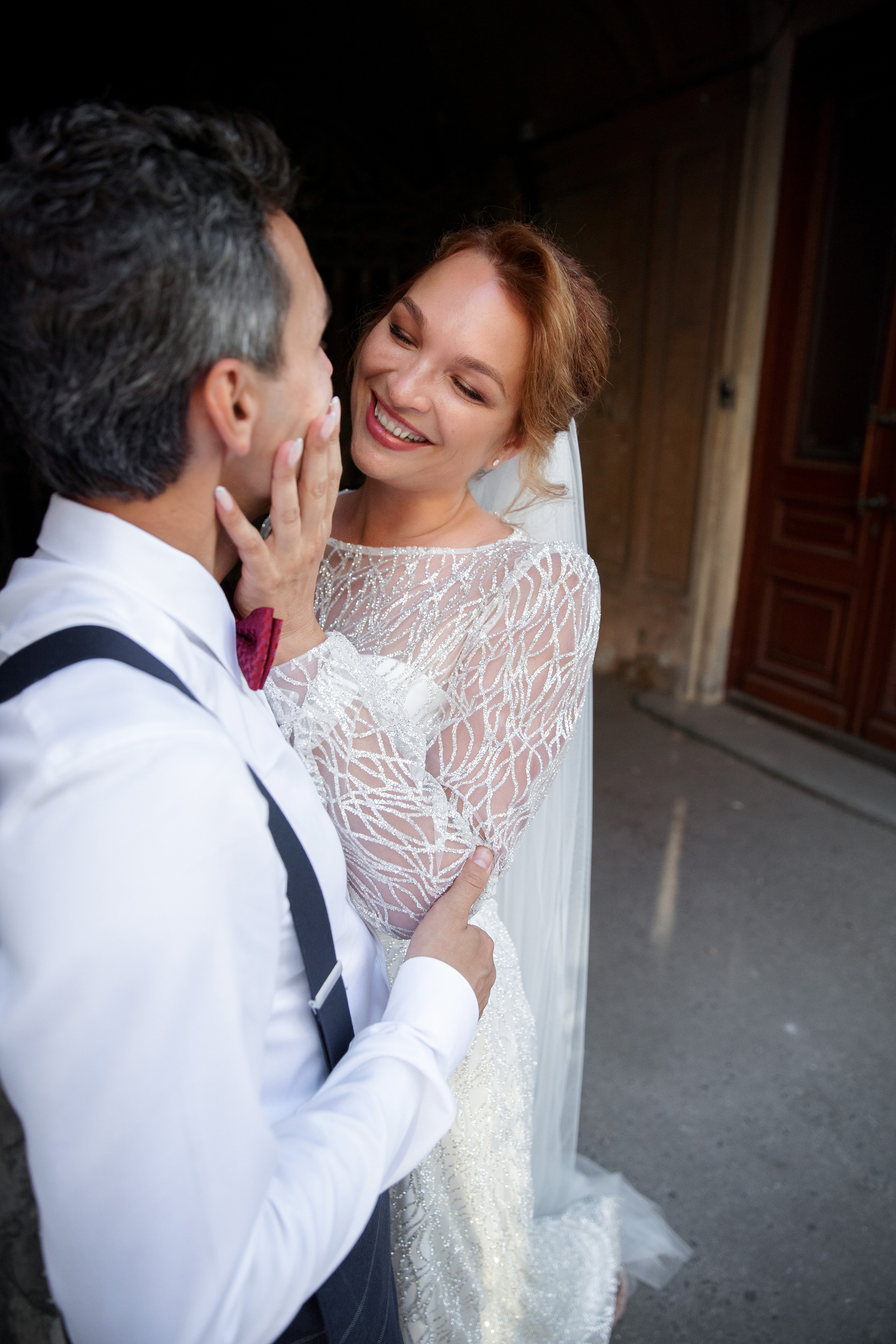 Свадебная фотосессия около Исаакиевского собора. Свадебный фотограф в Санкт-Петербурге Никита Кузякин