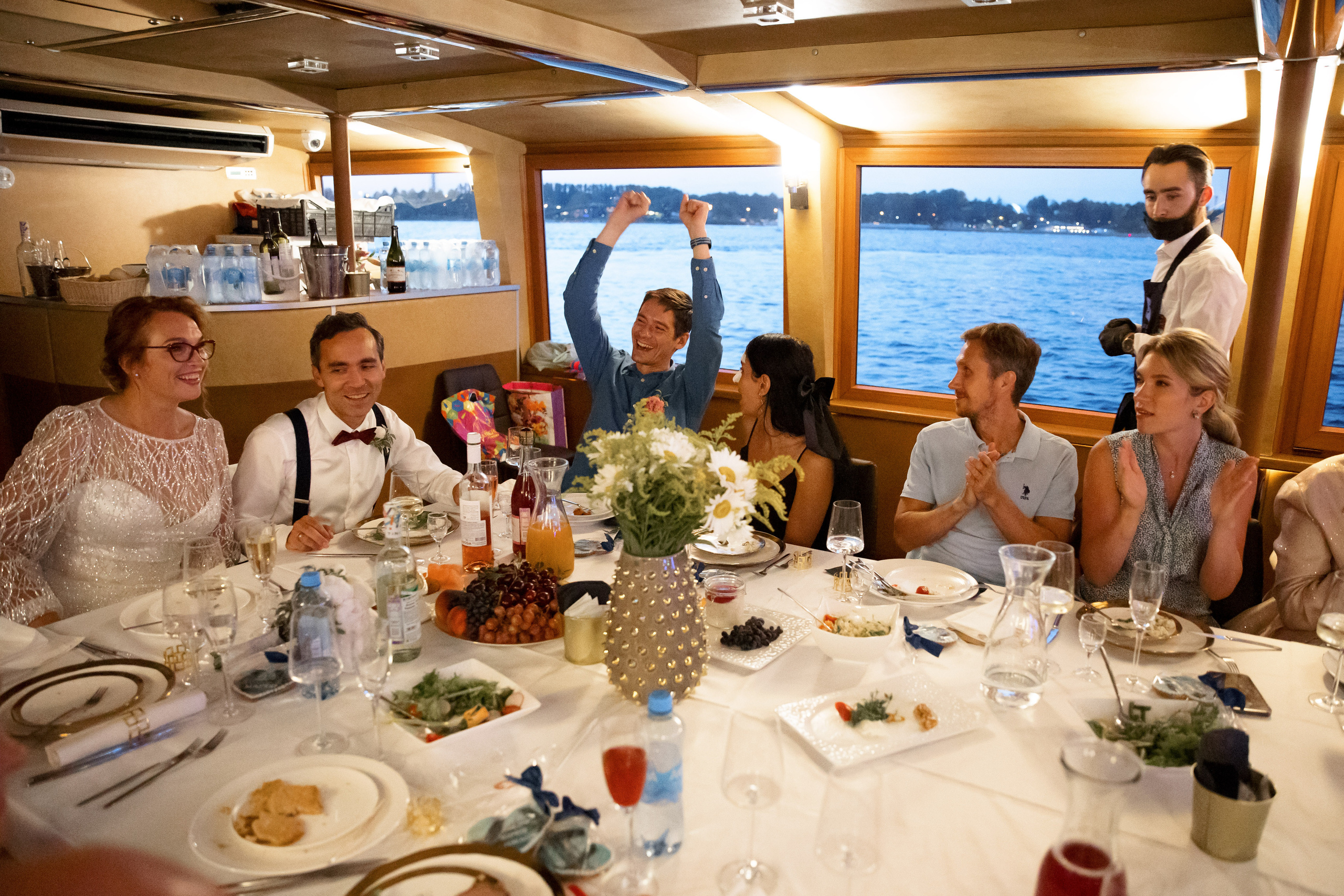 свадьба на теплоходе