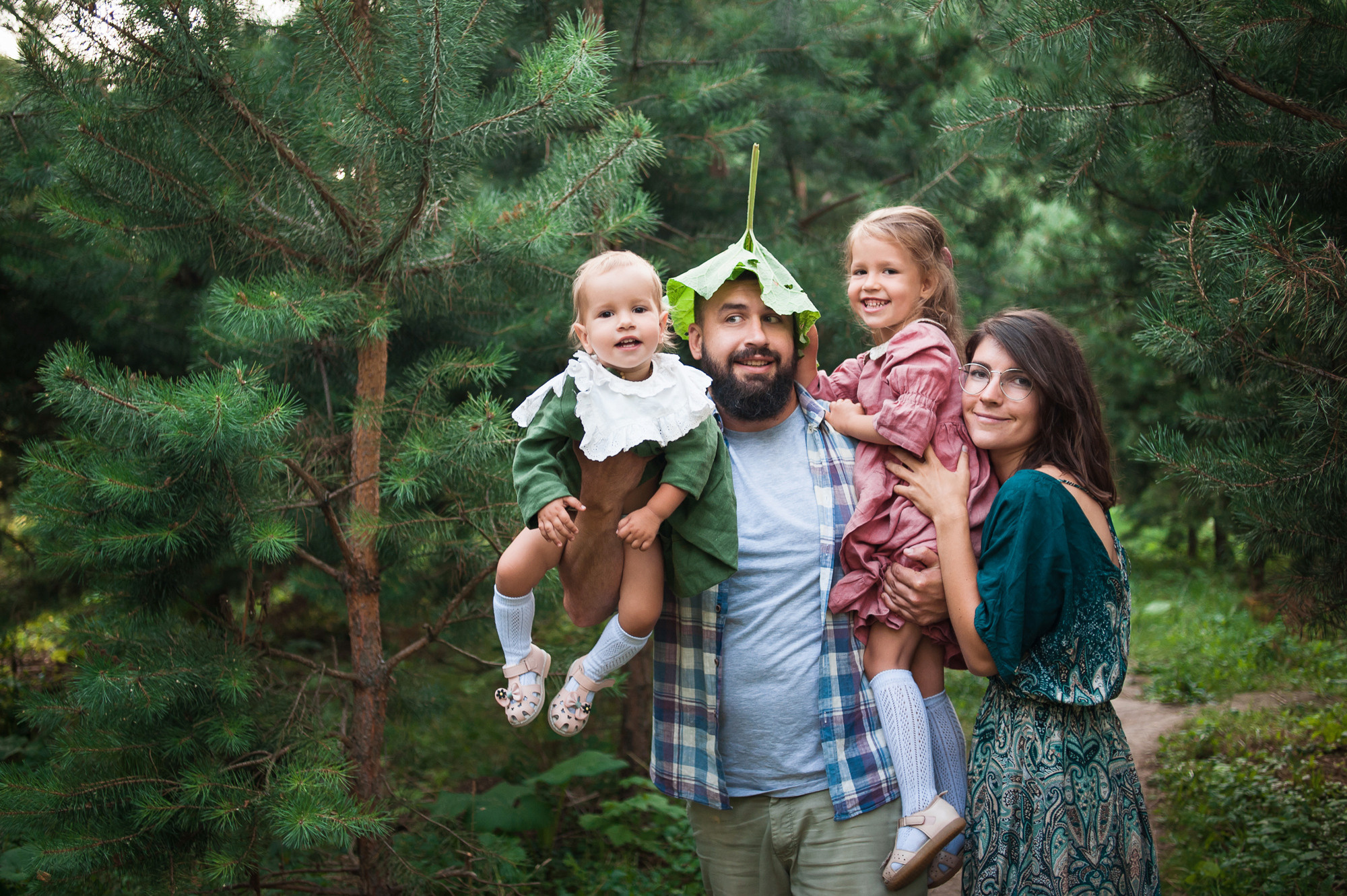 Прогулка в парке для Даши, Жени, Веры и Леры. Семейный и женский фотограф Красноярск Екатерина Пусенкова