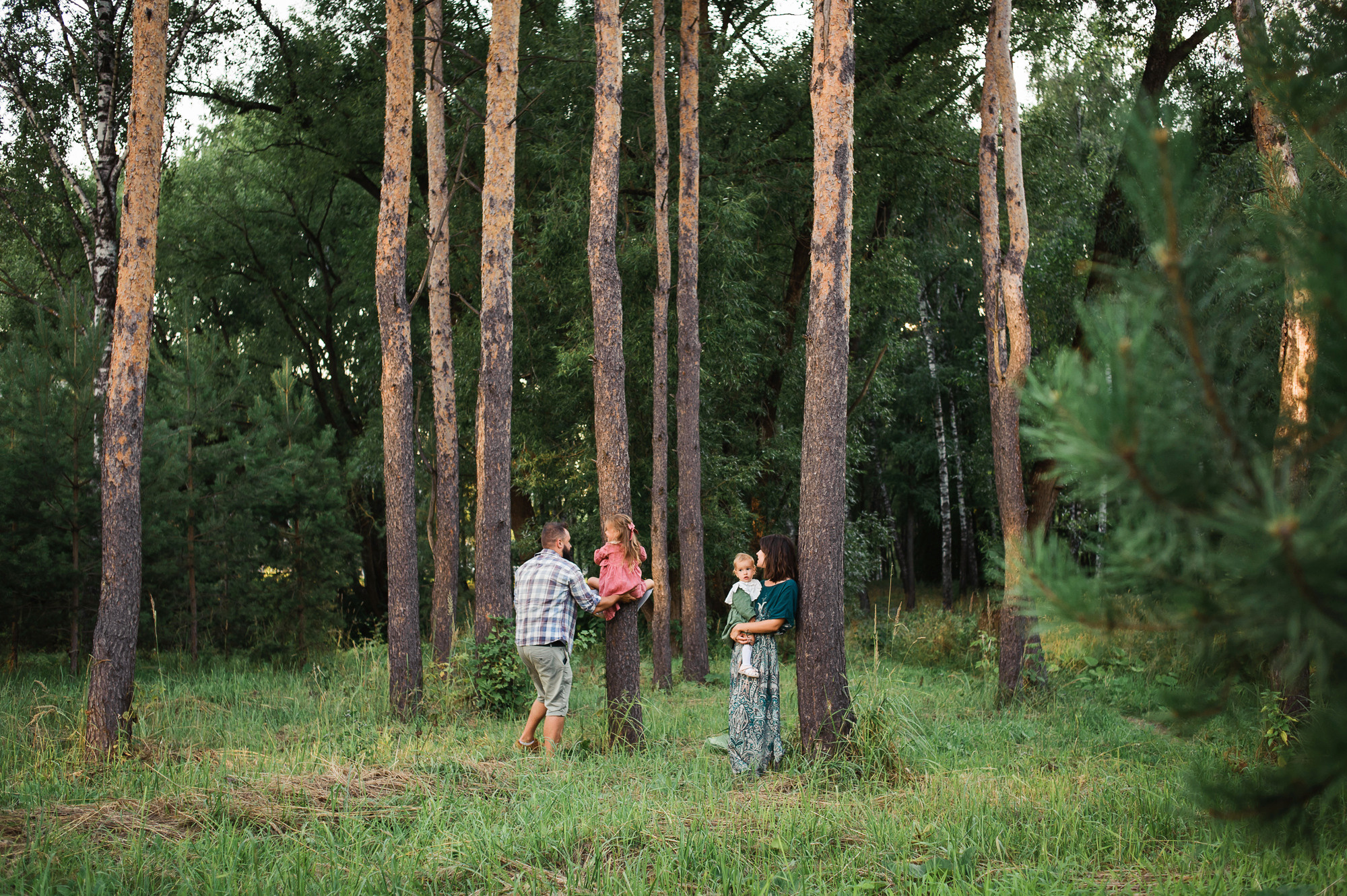 Прогулка в парке для Даши, Жени, Веры и Леры. Семейный и женский фотограф Красноярск Екатерина Пусенкова