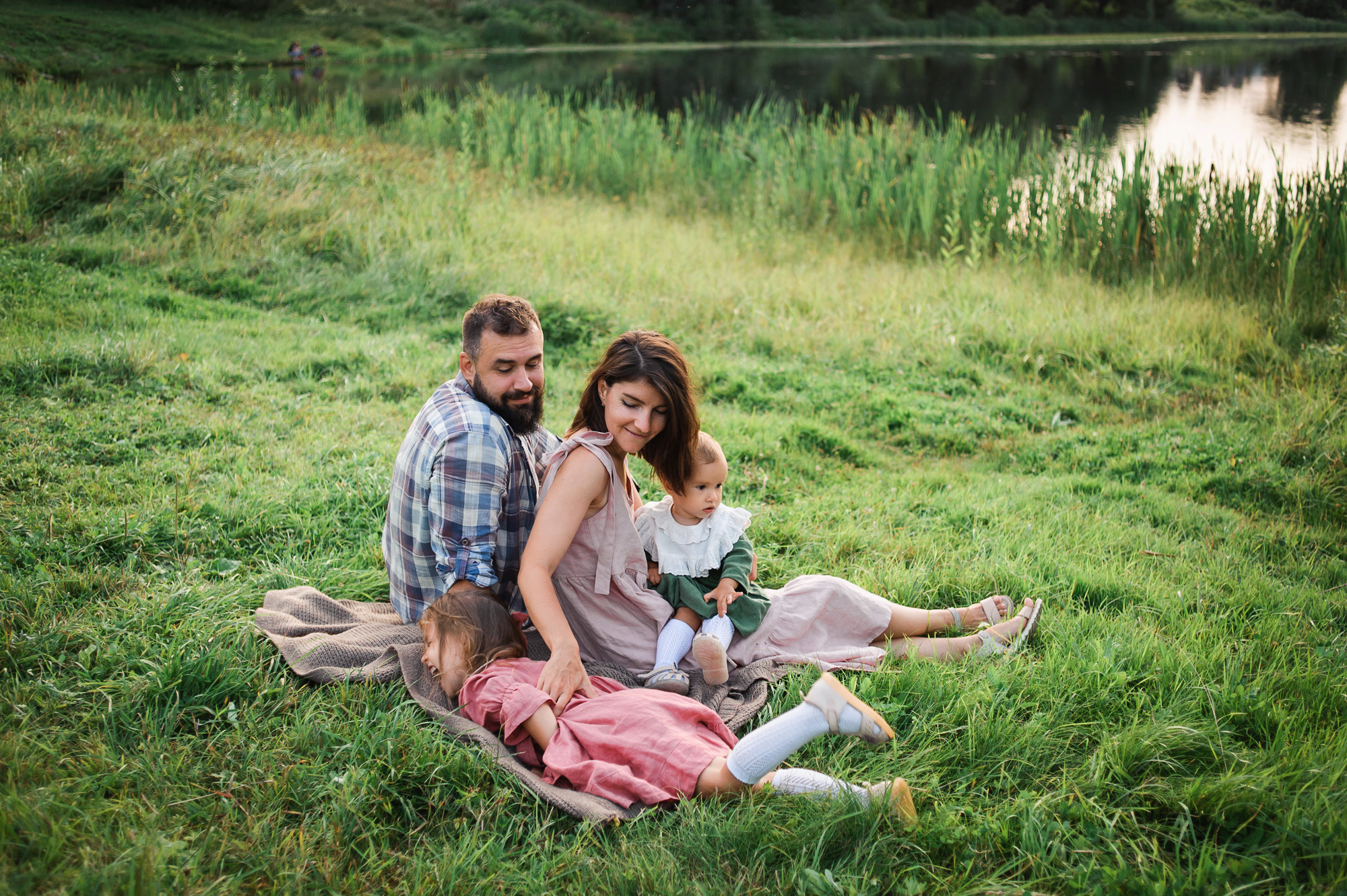 Прогулка в парке для Даши, Жени, Веры и Леры. Семейный и женский фотограф Красноярск Екатерина Пусенкова