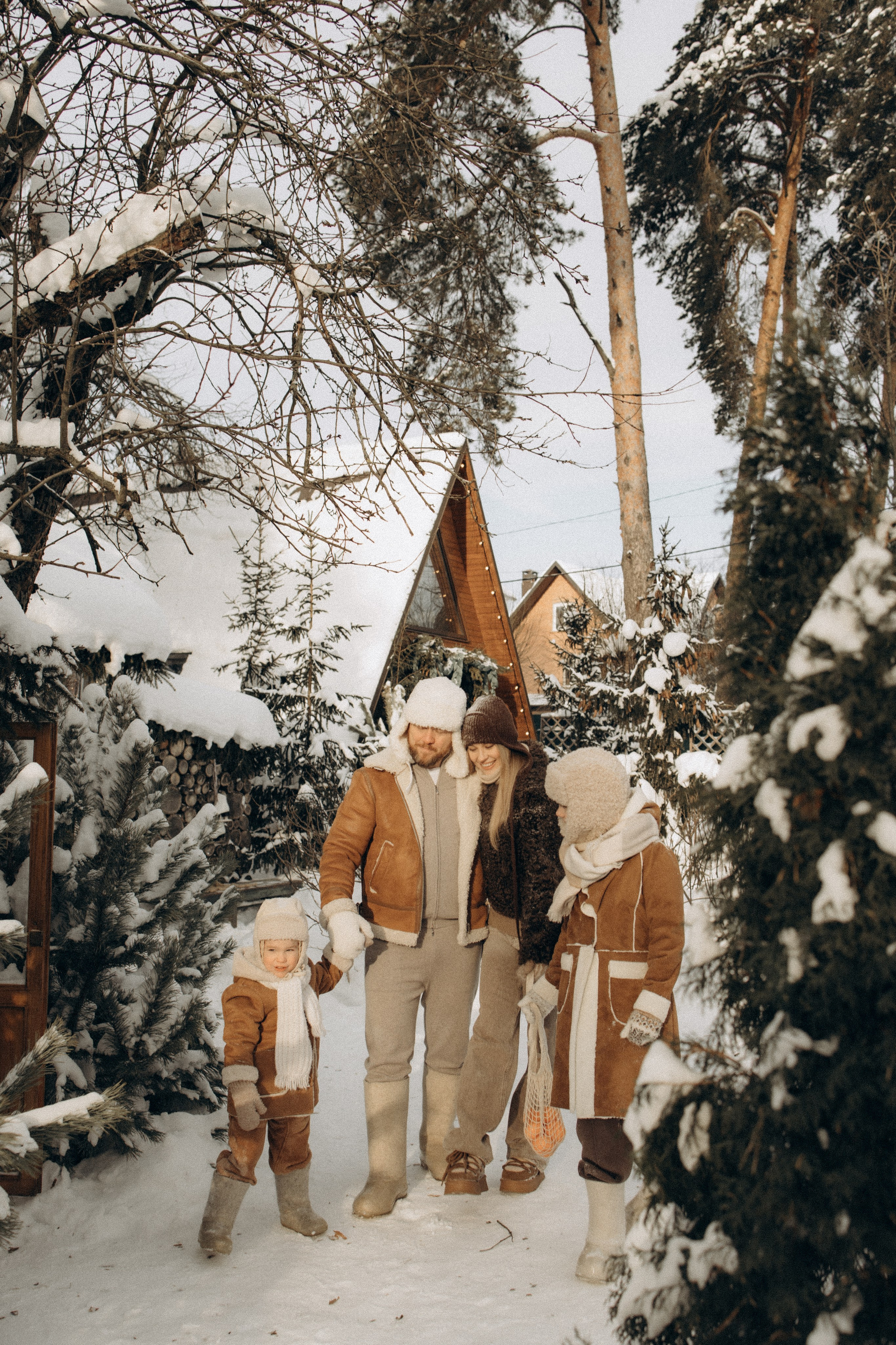 Зимняя фотосессия. Семейный фотограф Москва Юлиана Фетисова