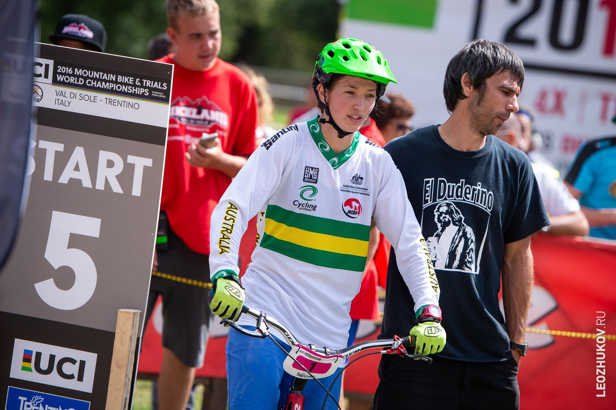 UCI Trials World Championships 2016 — finals. Sports photographer Leonid Zhukov