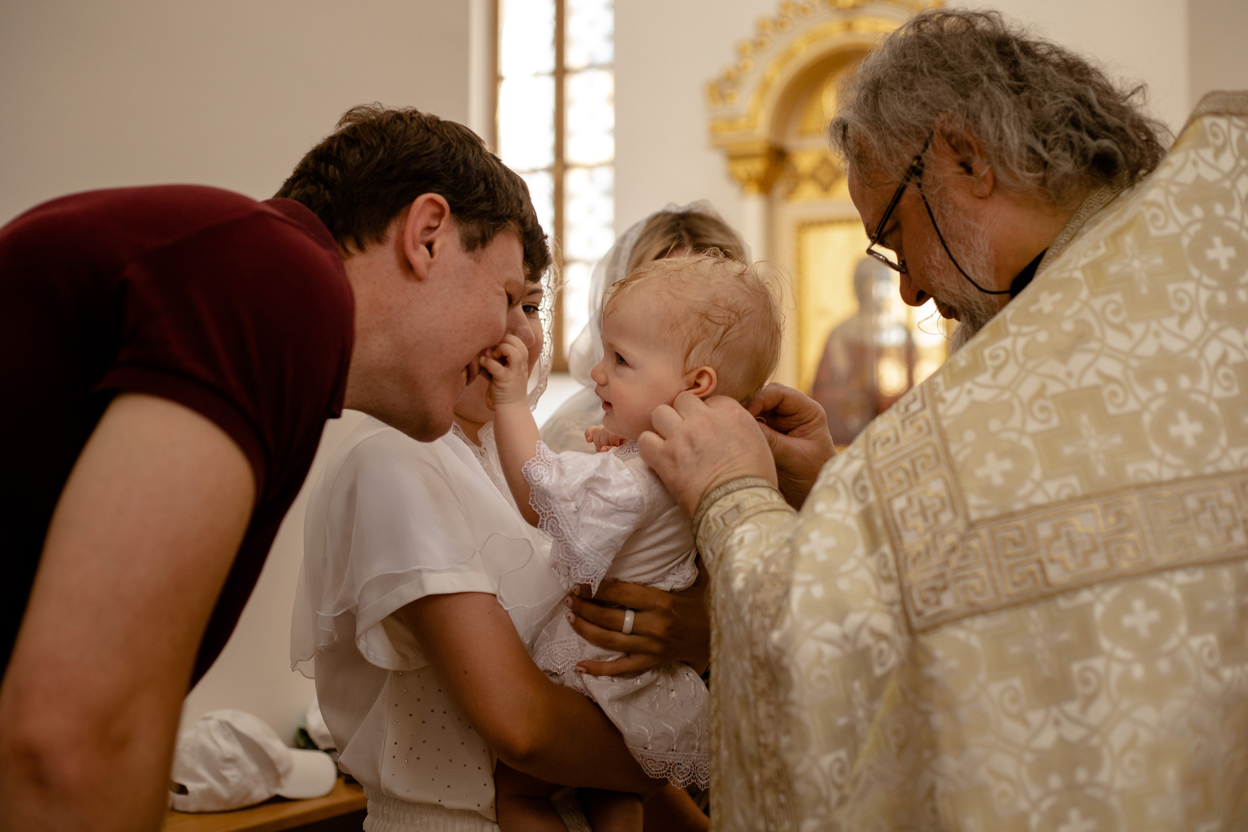 Святое Таинство крещения Романа. Семейный фотограф в Саратове Элоиза Ляпина