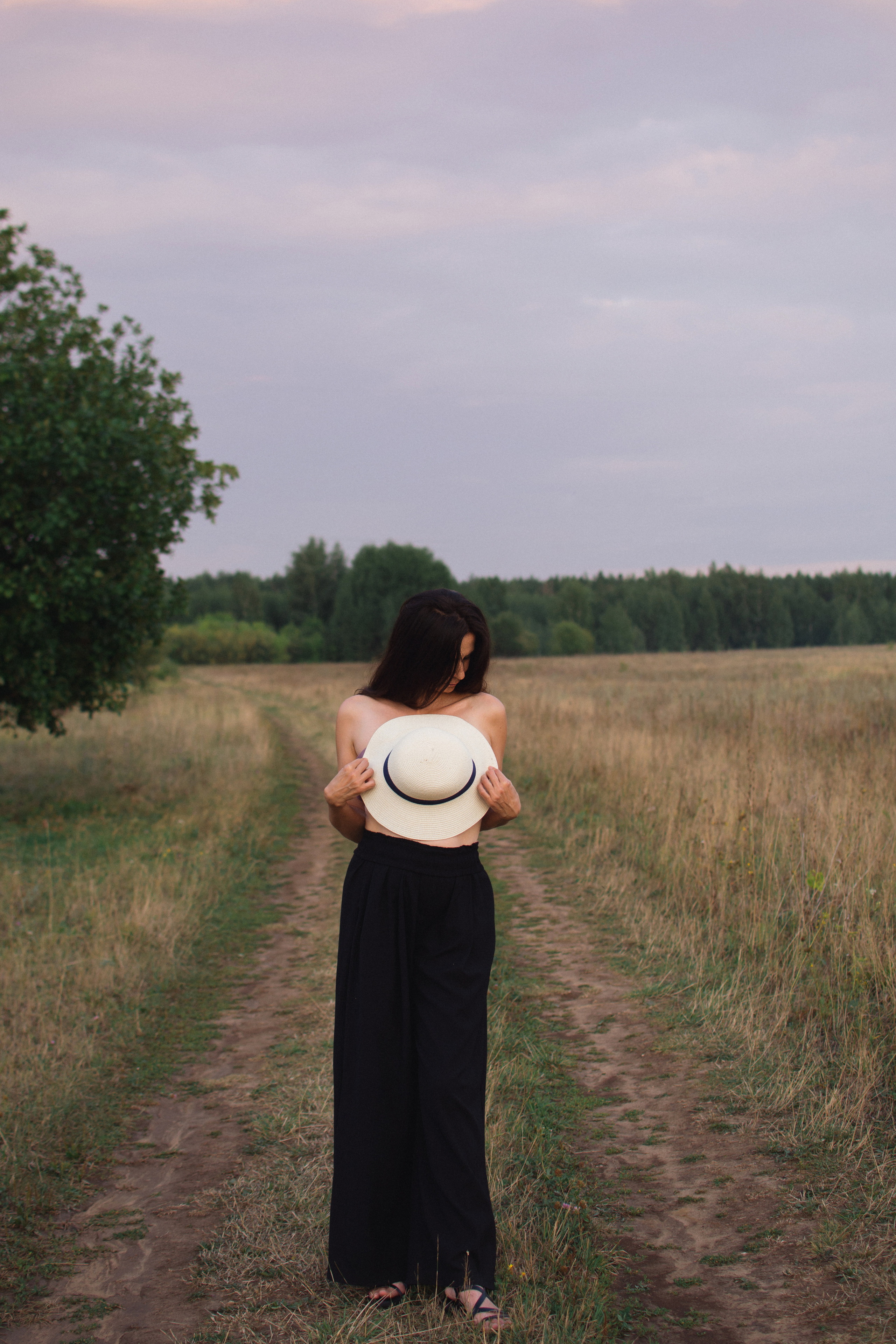 Ловим закат. фотосессия чудесной девушки. Семейный фотограф в Казани