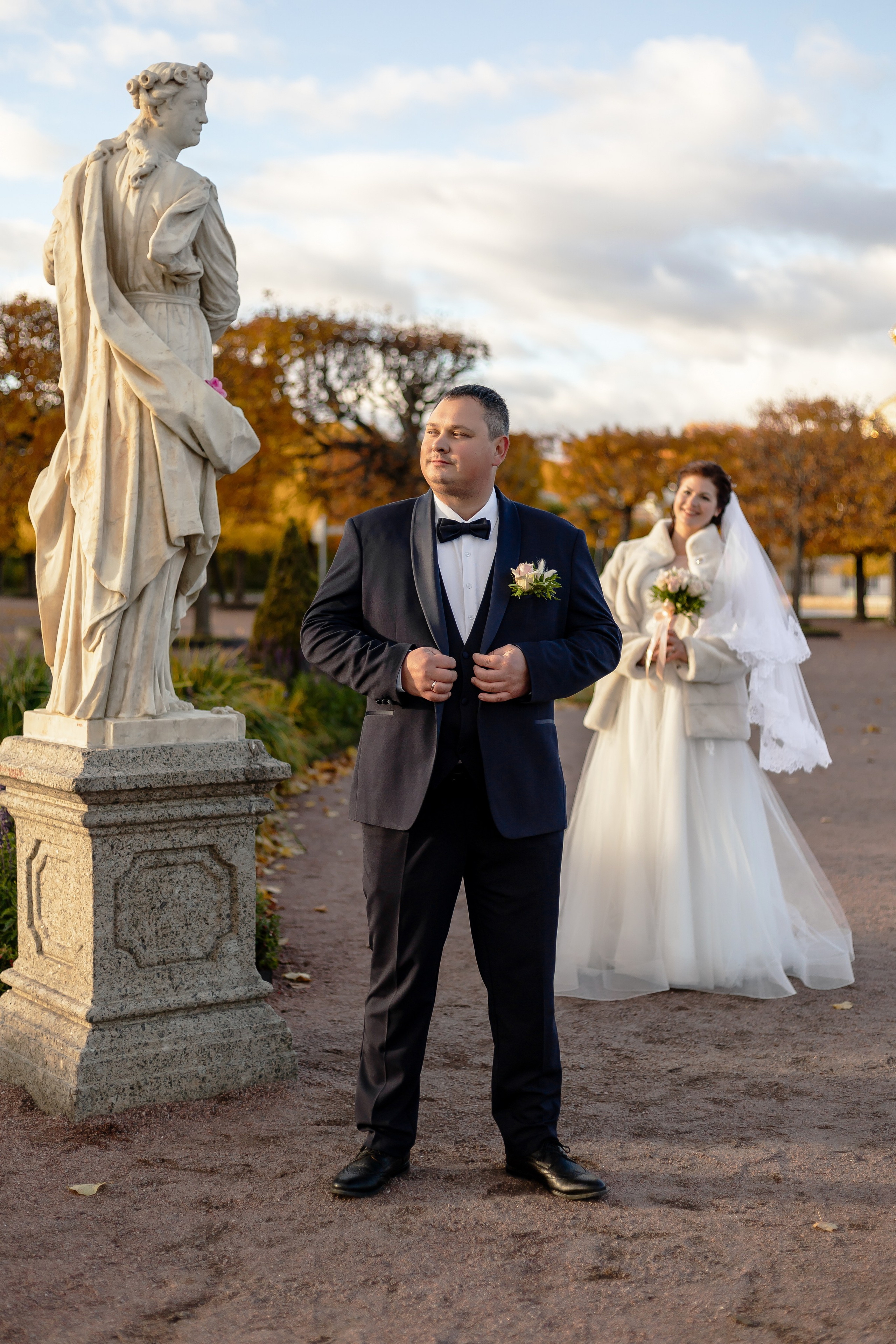 Идеи для свадебной осенней фотосессии