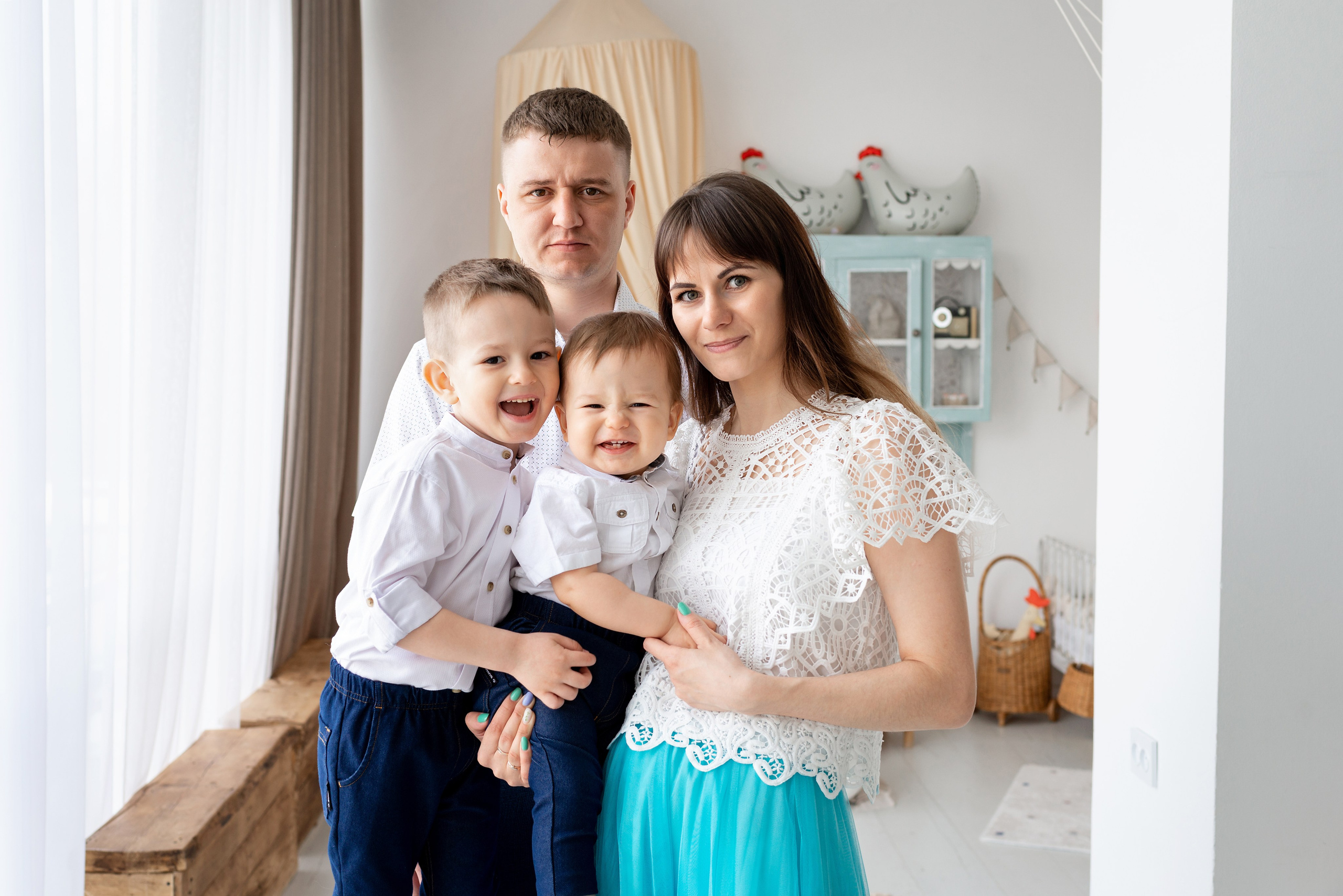 Фотосессия на годик для Романа. Детский фотограф новорождённых в Барнауле Ксения Хомкина