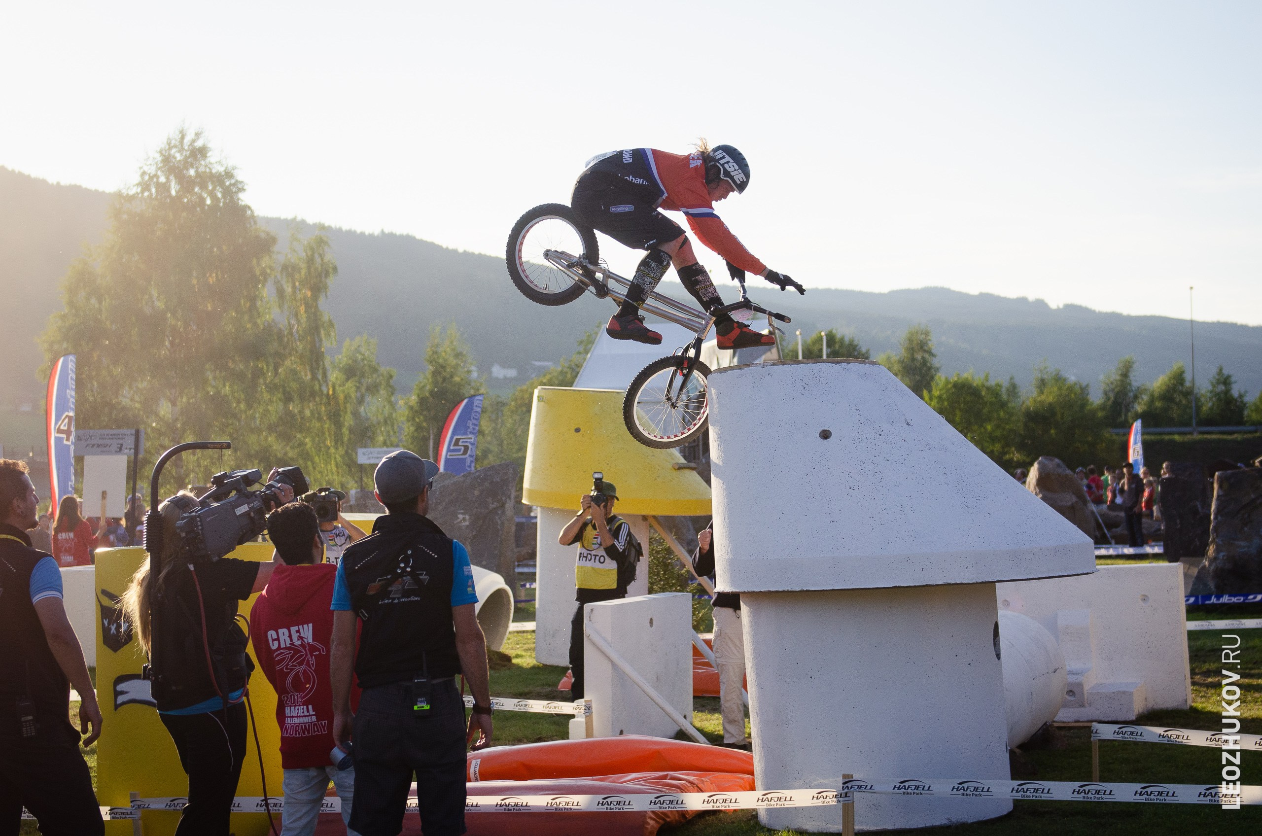 UCI Trials World Championships 2014. Sports photographer Leonid Zhukov