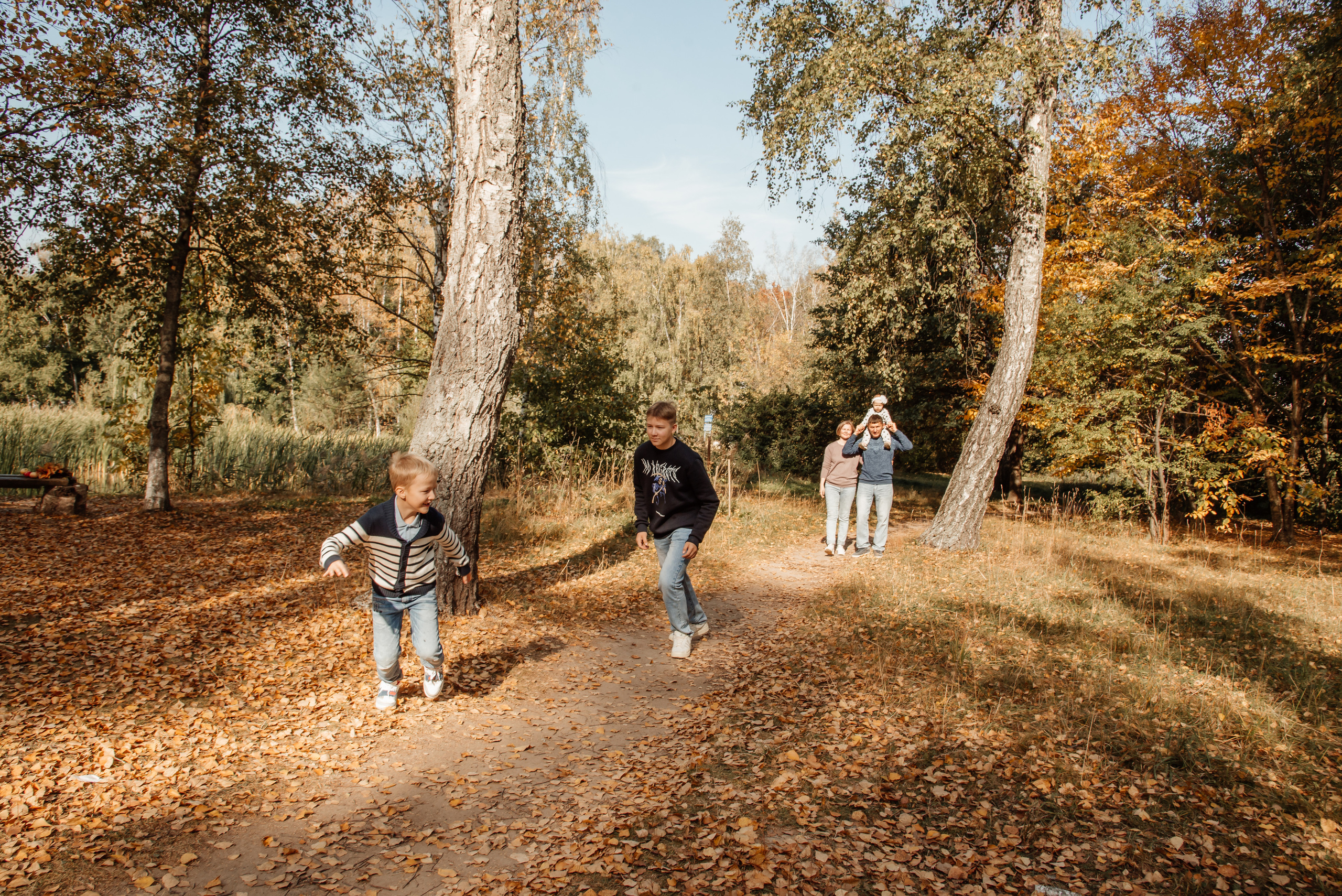 Фотопрогулка в Ботаническом саду. Свадебный и семейный фотограф в Москве Елена Брюханова