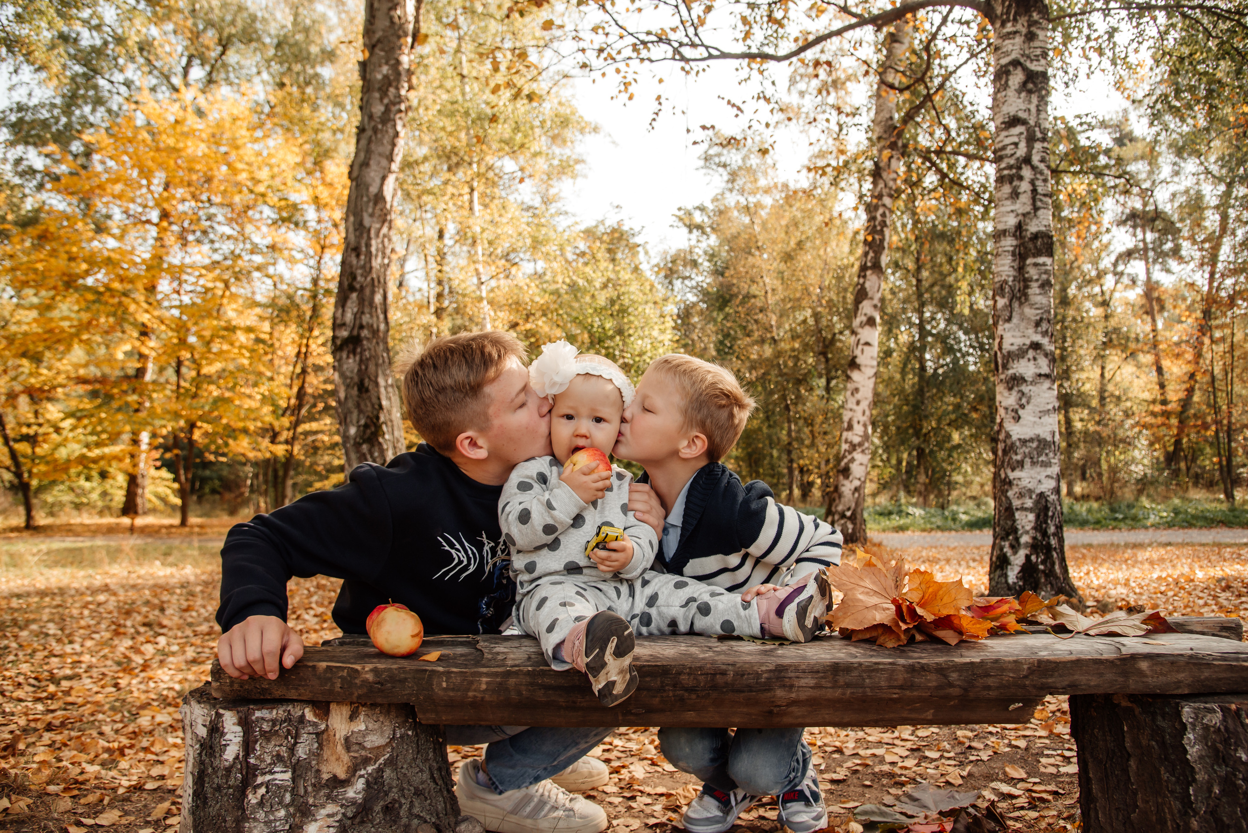 Фотопрогулка в Ботаническом саду. Свадебный и семейный фотограф в Москве Елена Брюханова