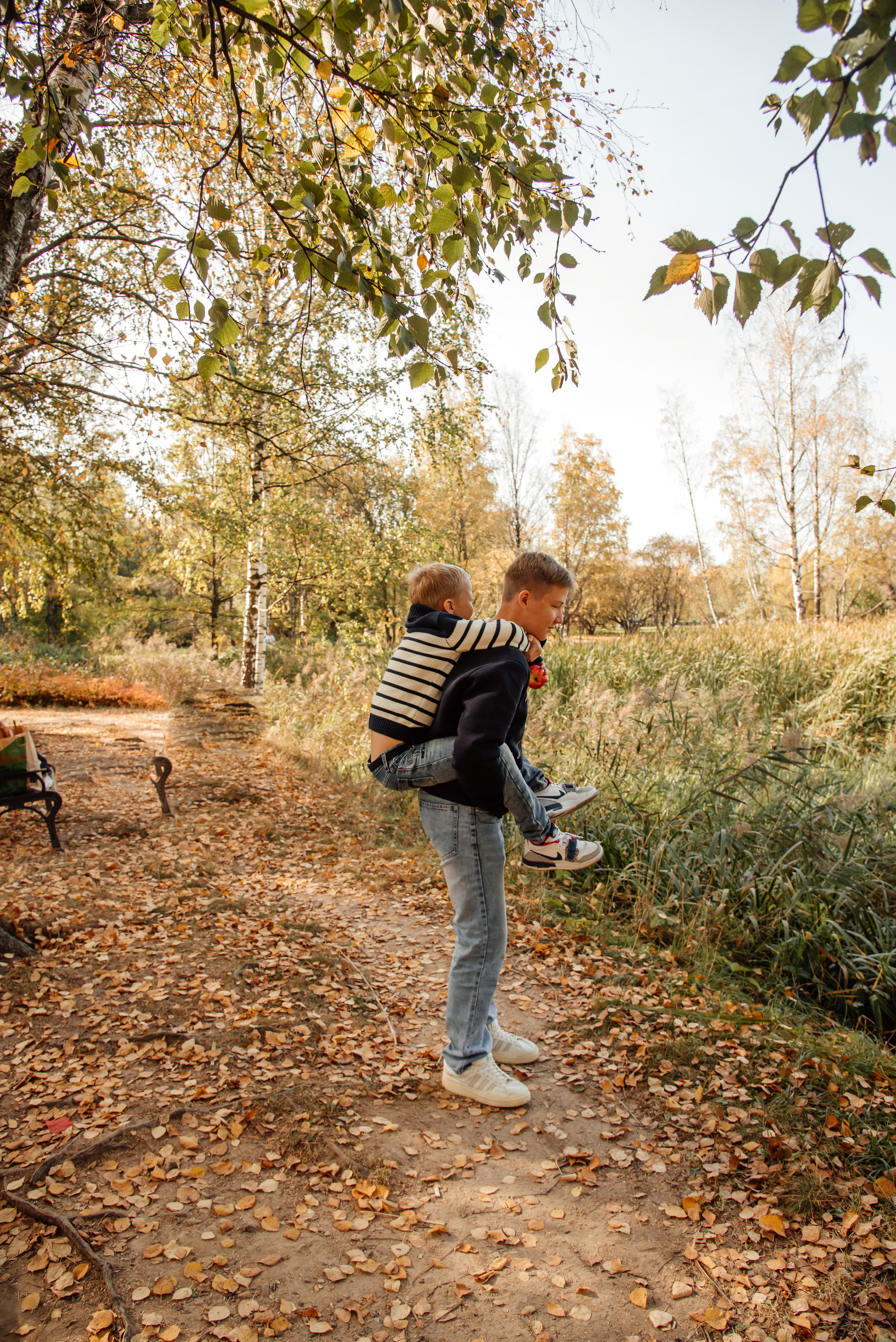 Фотопрогулка в Ботаническом саду. Свадебный и семейный фотограф в Москве Елена Брюханова