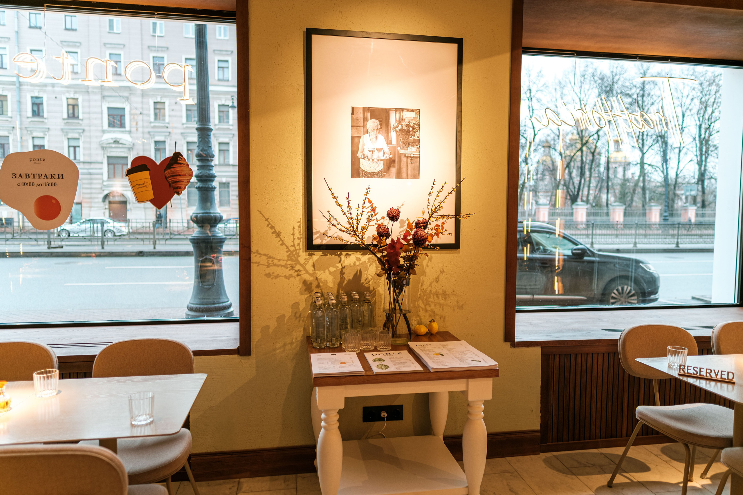Ресторан Ponte. Фотограф Балаев Михаил