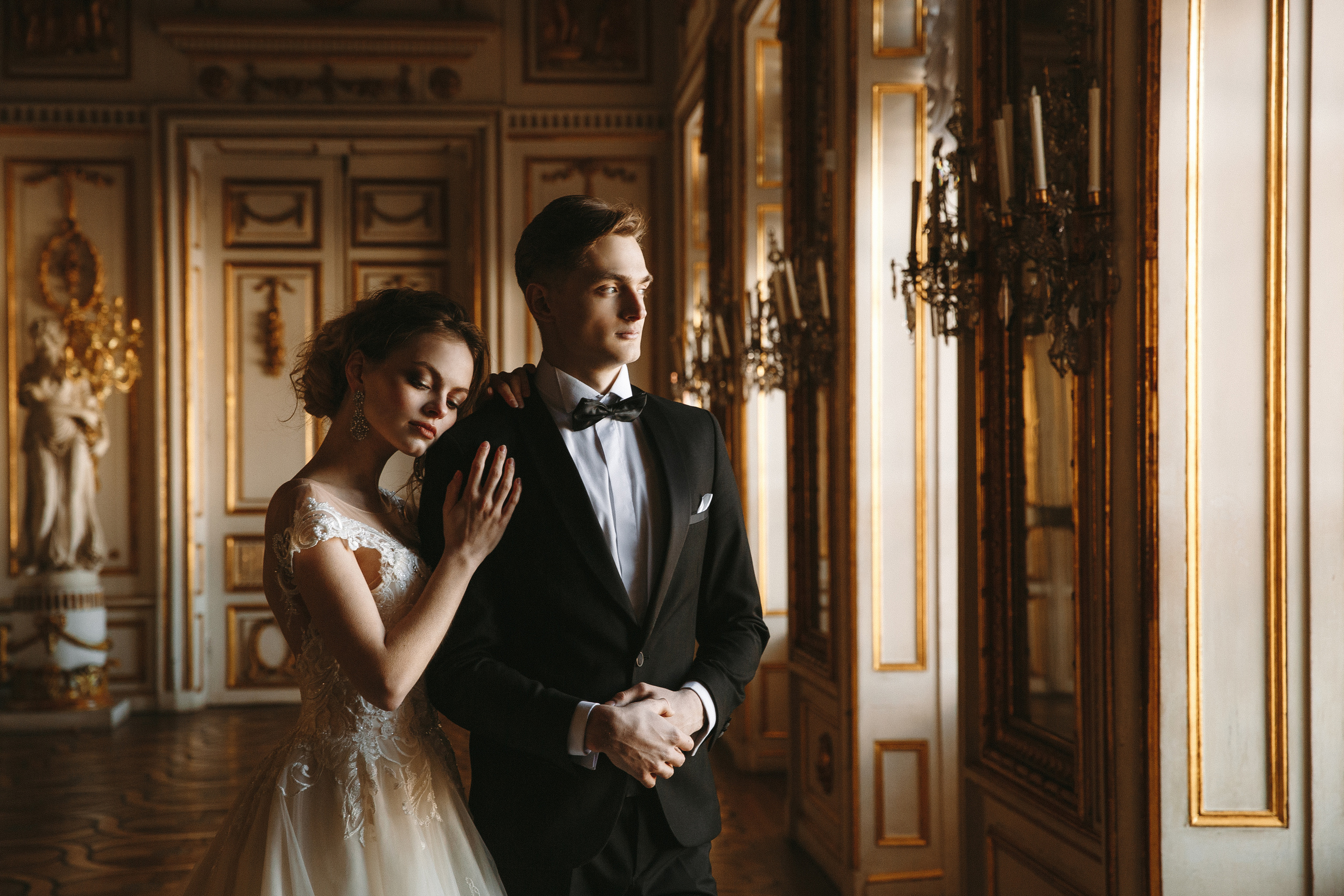 Свадебная фотосессия в Кусково, свадебный фотограф в Кусково