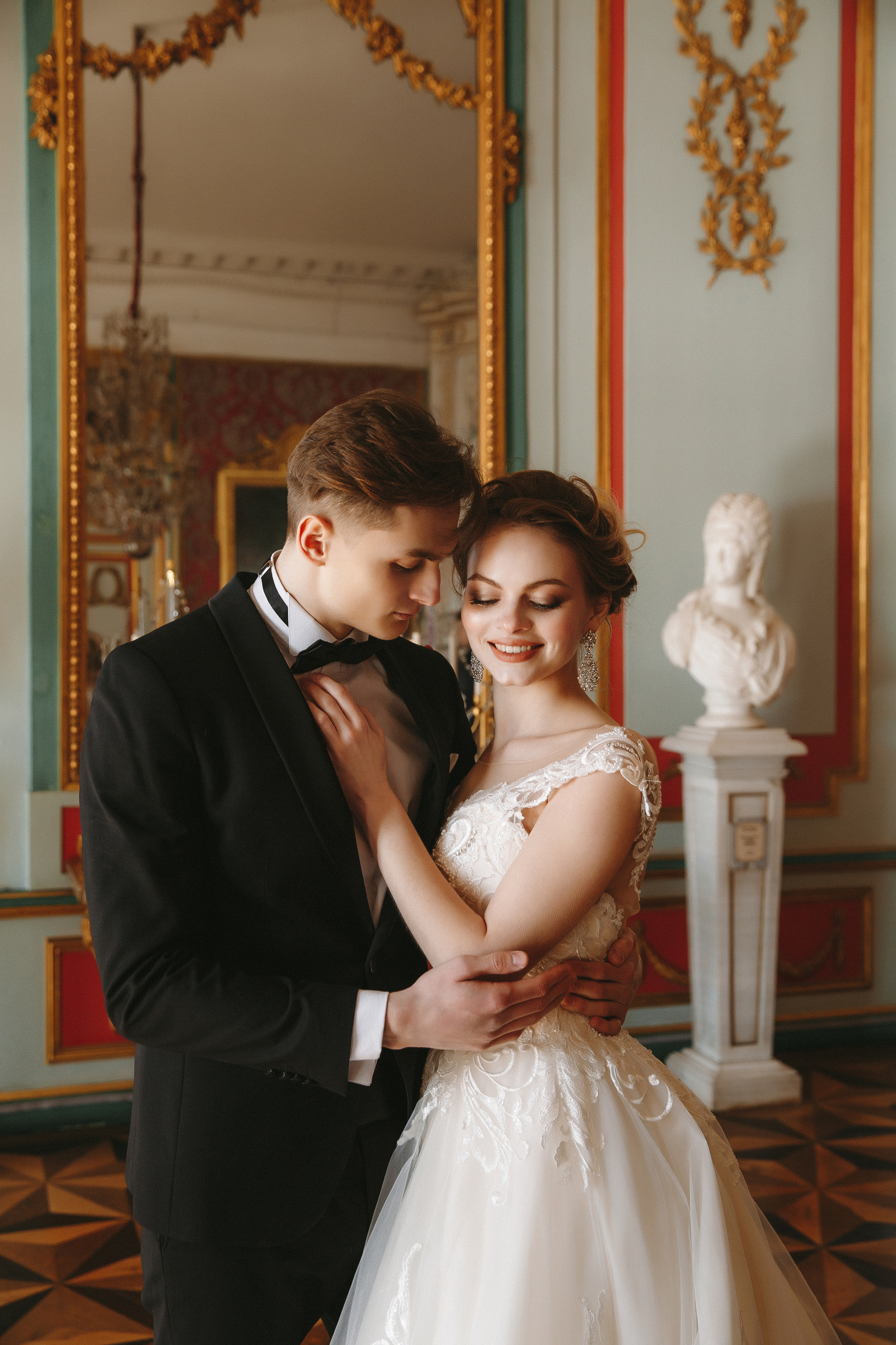 Свадебная фотосессия в Кусково, свадебный фотограф в Кусково