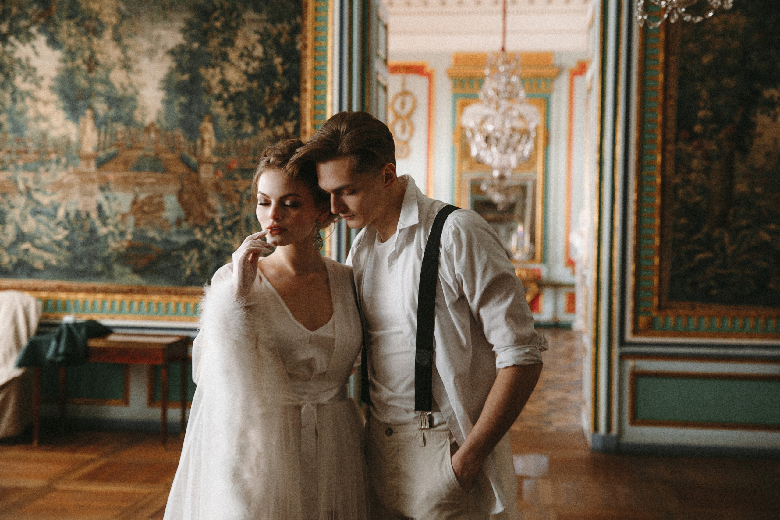 Свадебная фотосессия в Кусково, свадебный фотограф в Кусково