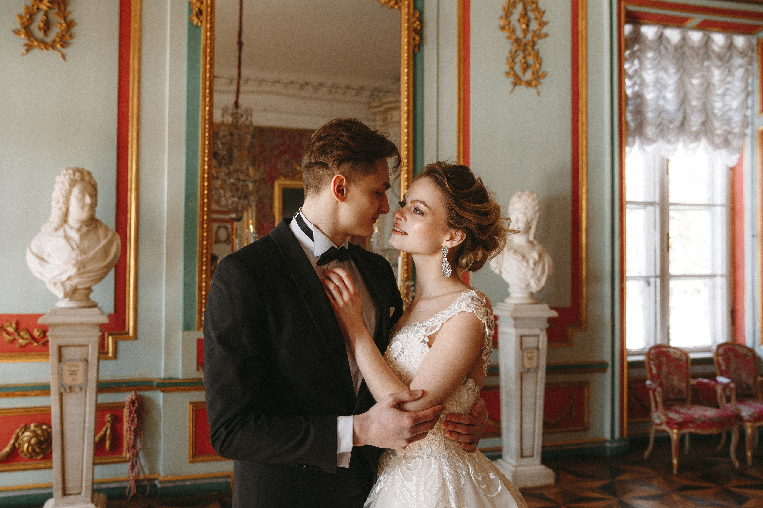 Свадебная фотосессия в Кусково, свадебный фотограф в Кусково