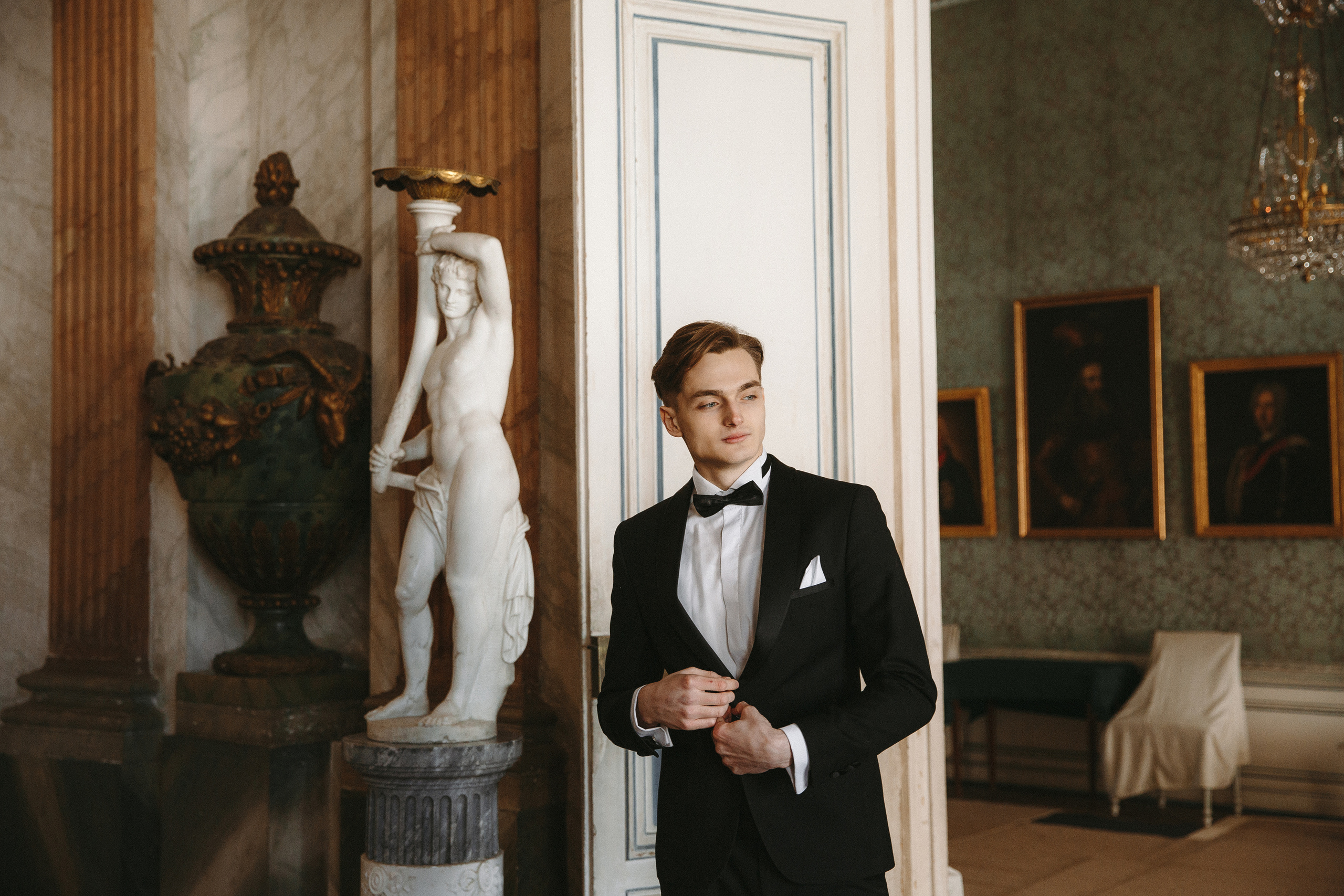 Свадебная фотосессия в Кусково, свадебный фотограф в Кусково