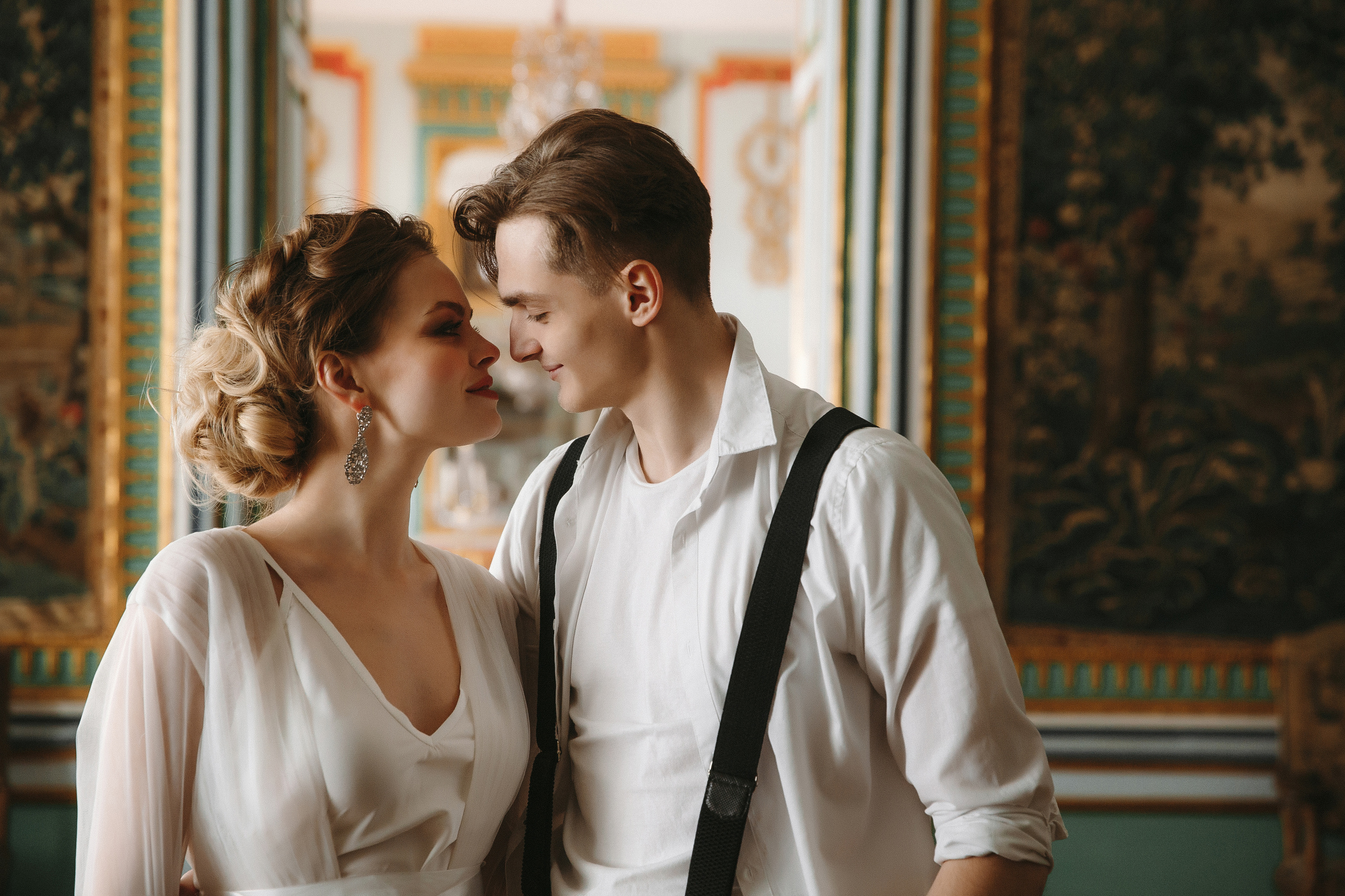 Свадебная фотосессия в Кусково, свадебный фотограф в Кусково