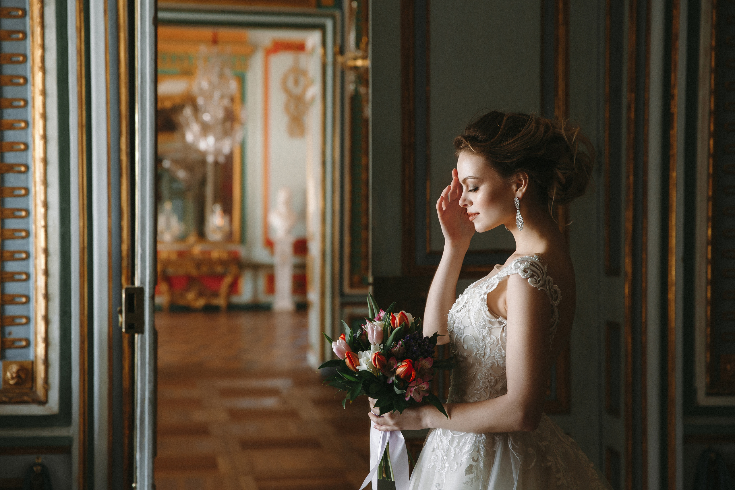 Свадебная фотосессия в Кусково, свадебный фотограф в Кусково