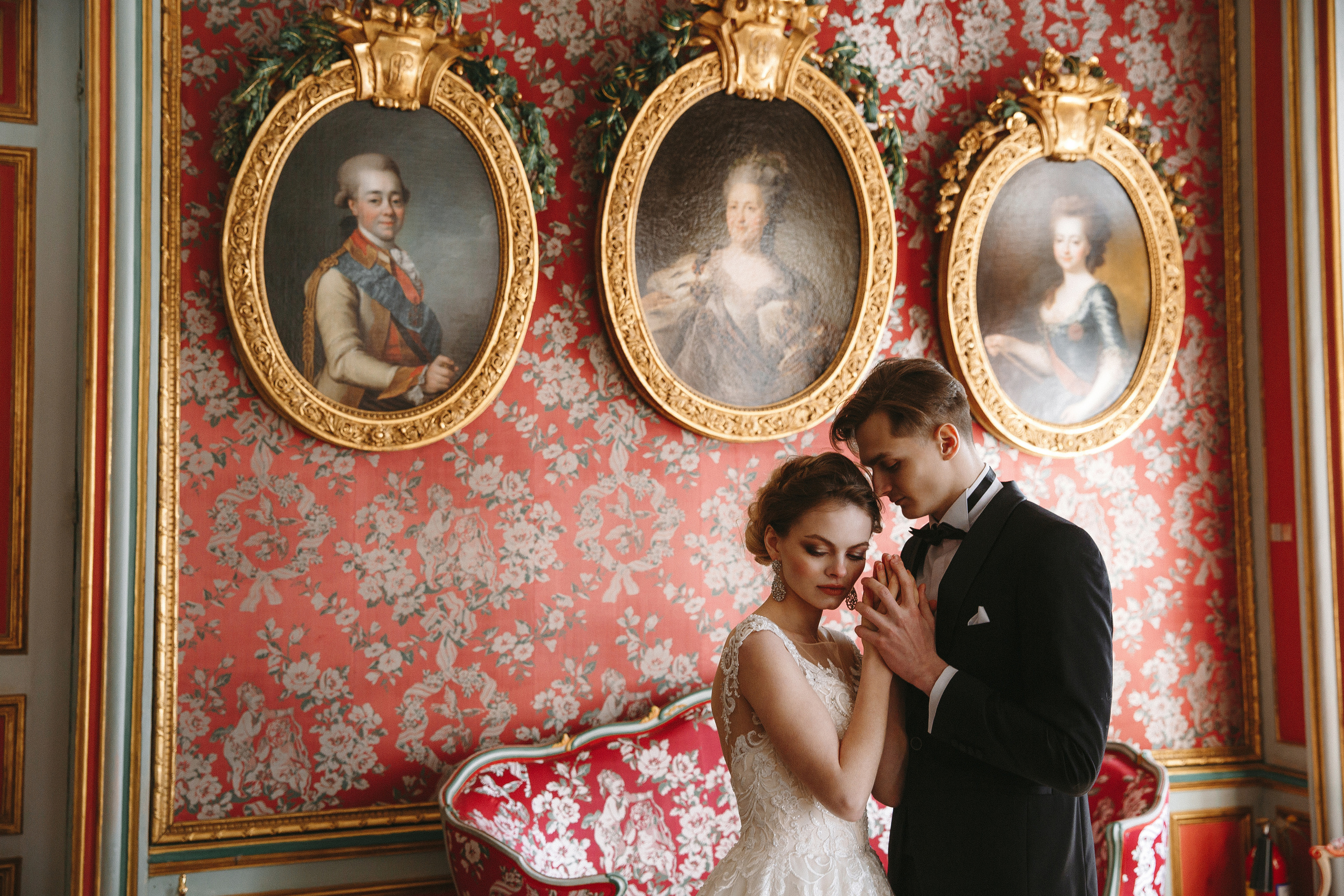 Свадебная фотосессия в Кусково, свадебный фотограф в Кусково