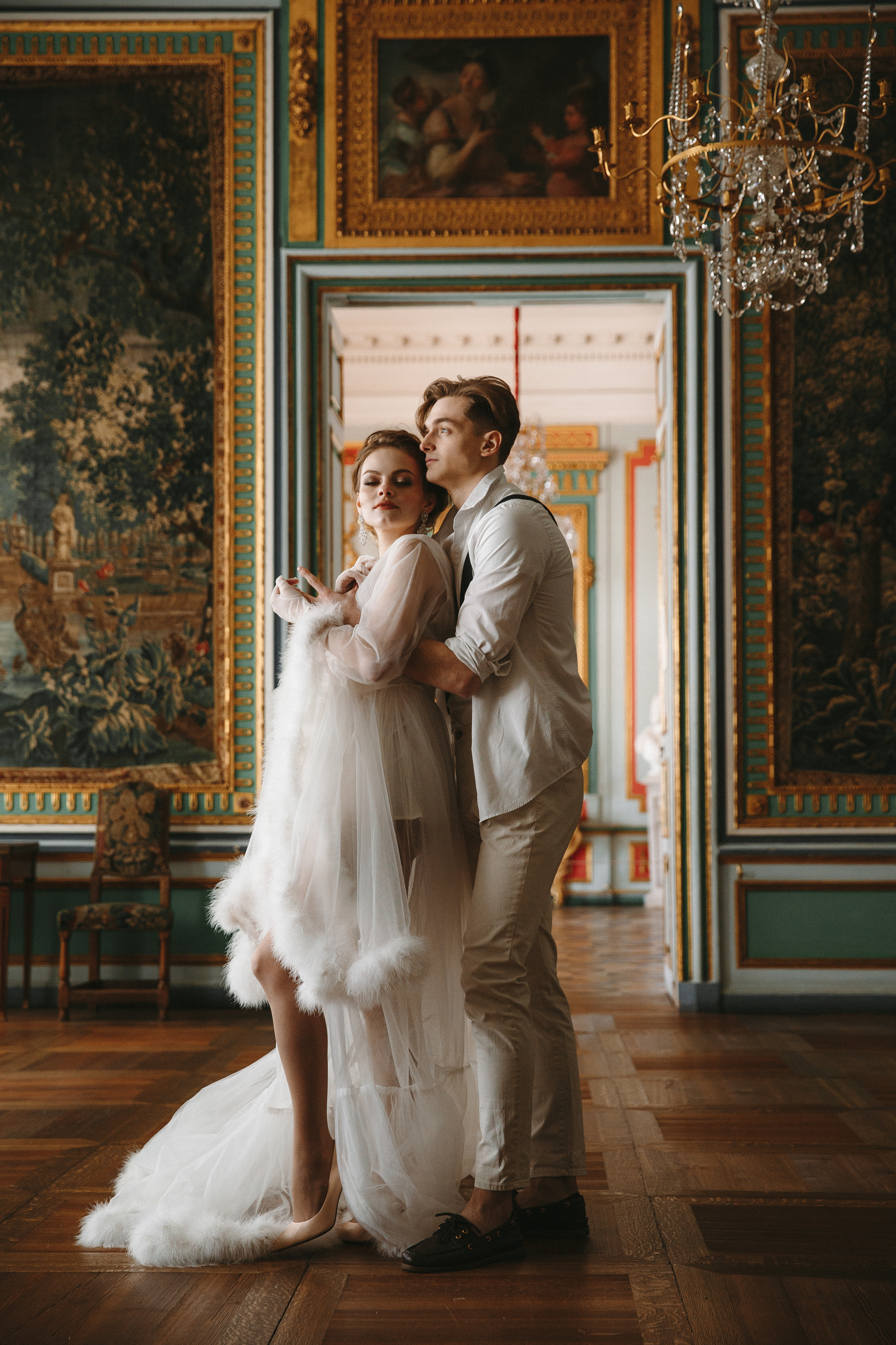 Свадебная фотосессия в Кусково, свадебный фотограф в Кусково