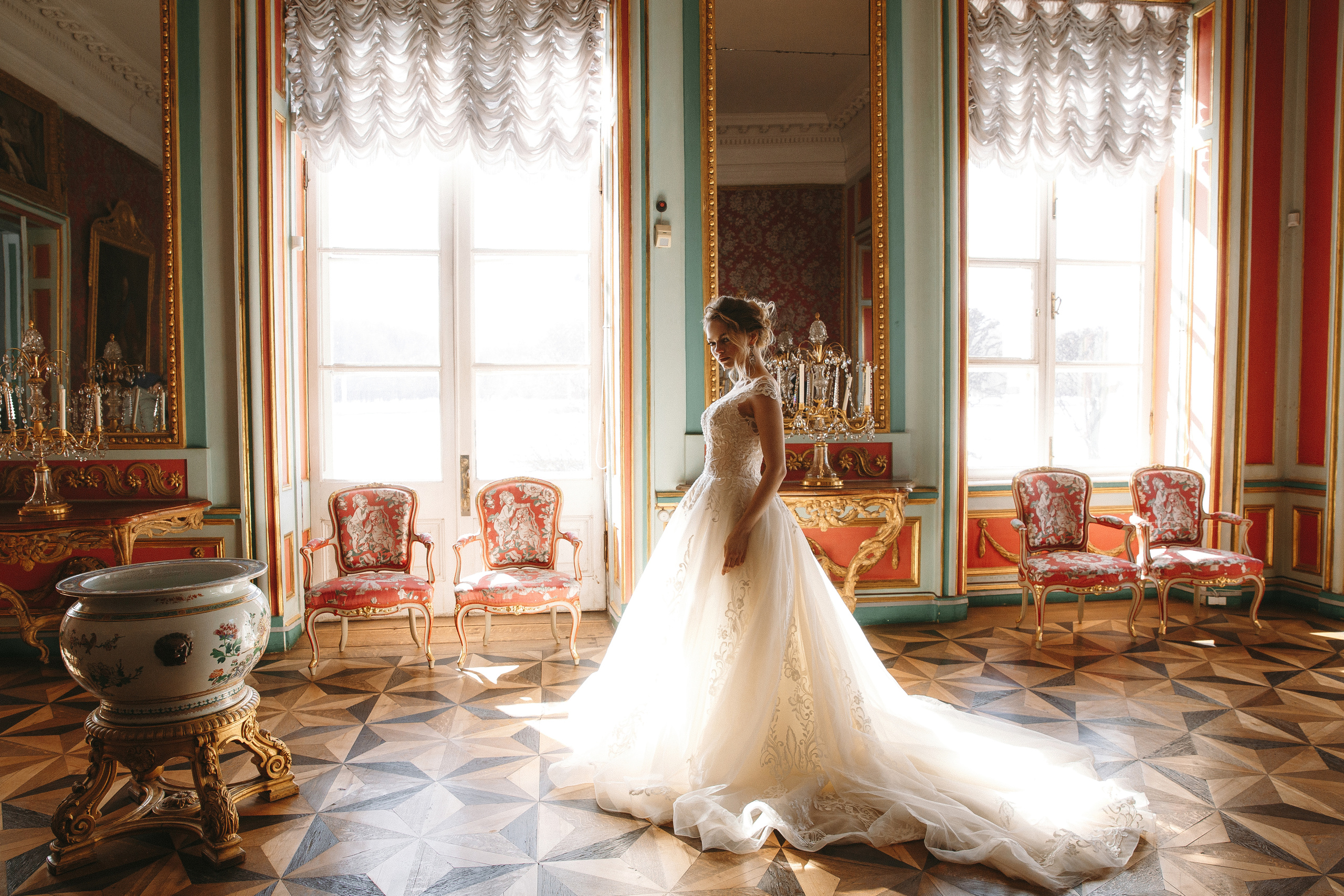 Свадебная фотосессия в Кусково, свадебный фотограф в Кусково