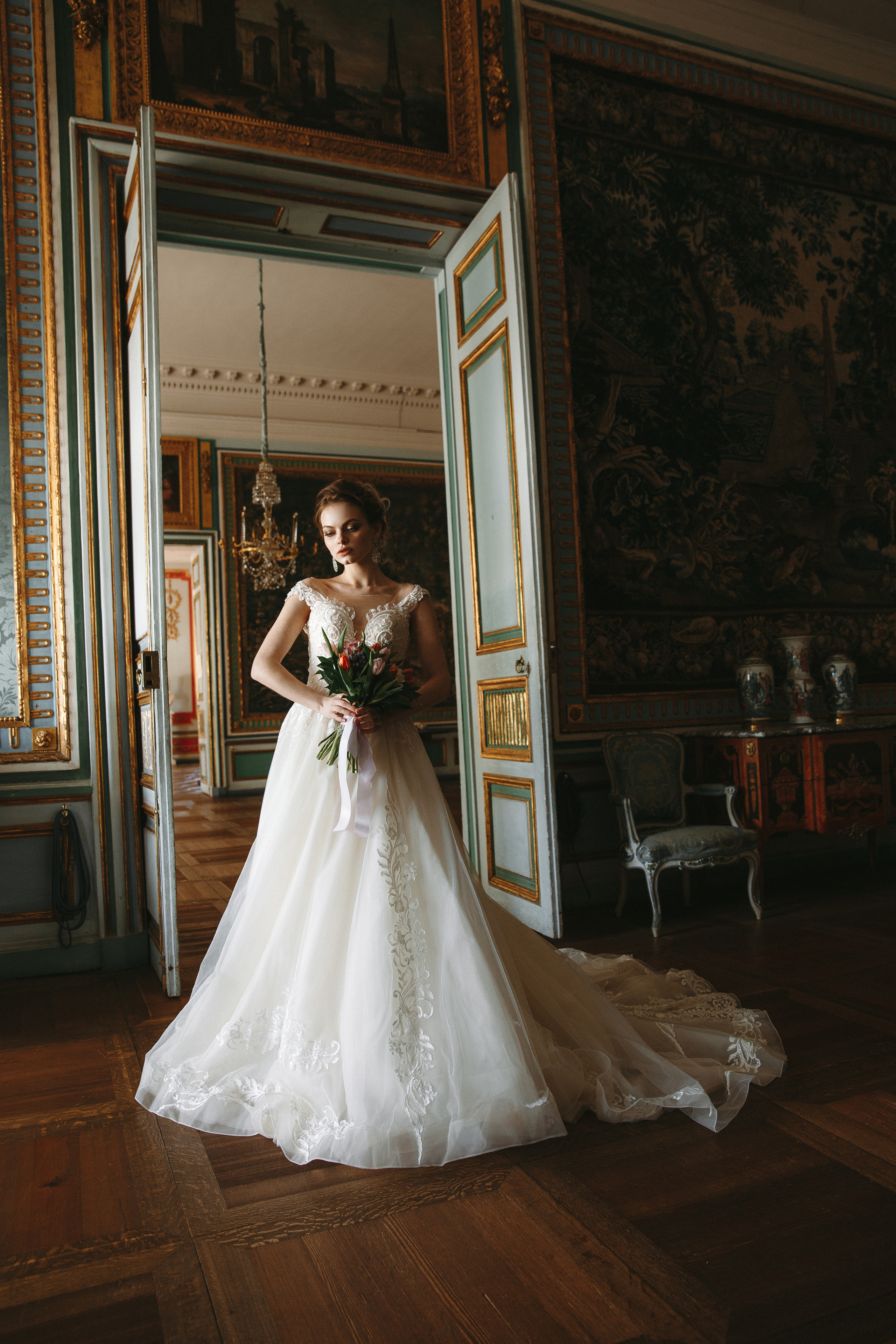 Свадебная фотосессия в Кусково, свадебный фотограф в Кусково