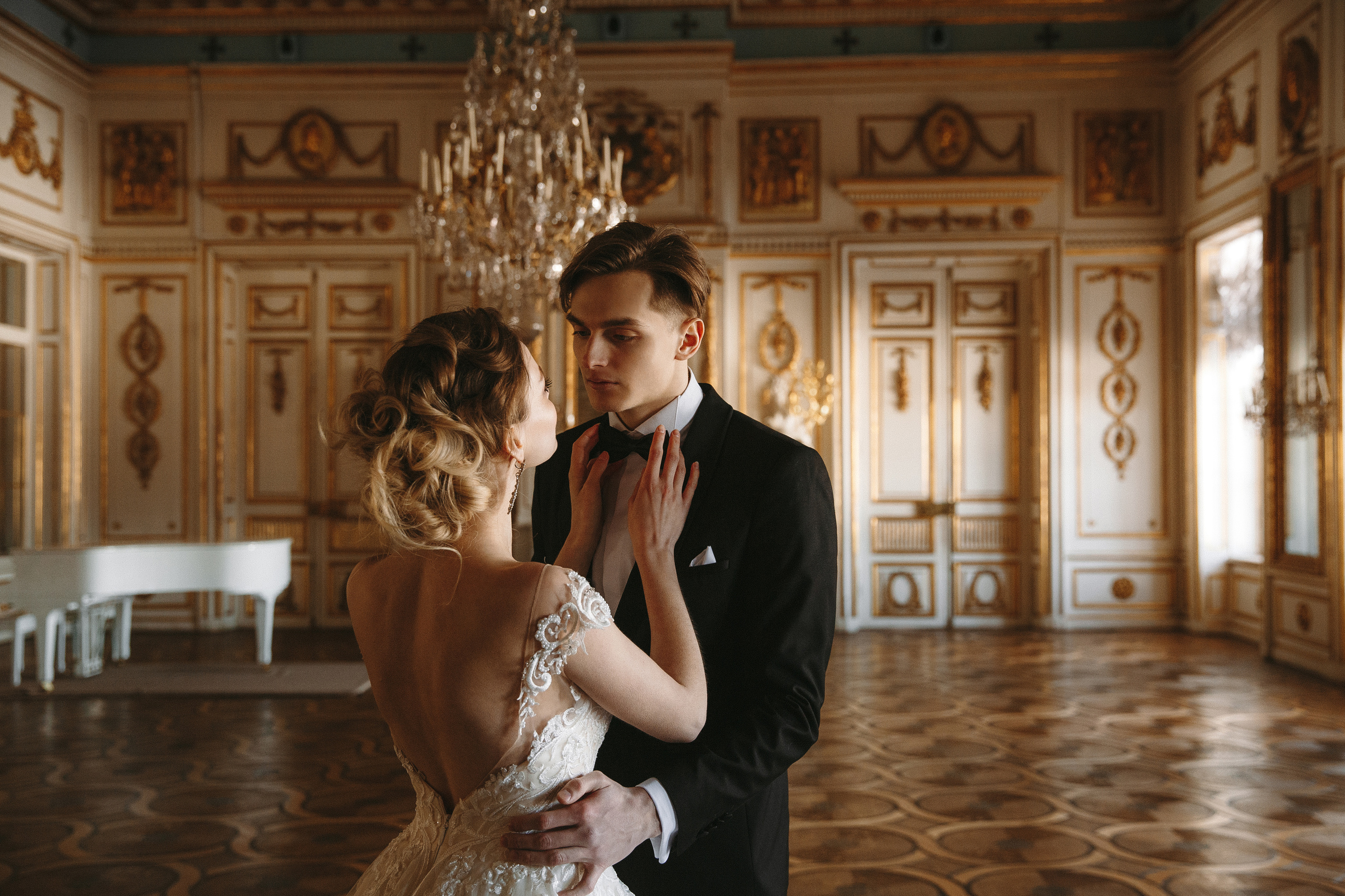 Свадебная фотосессия в Кусково, свадебный фотограф в Кусково