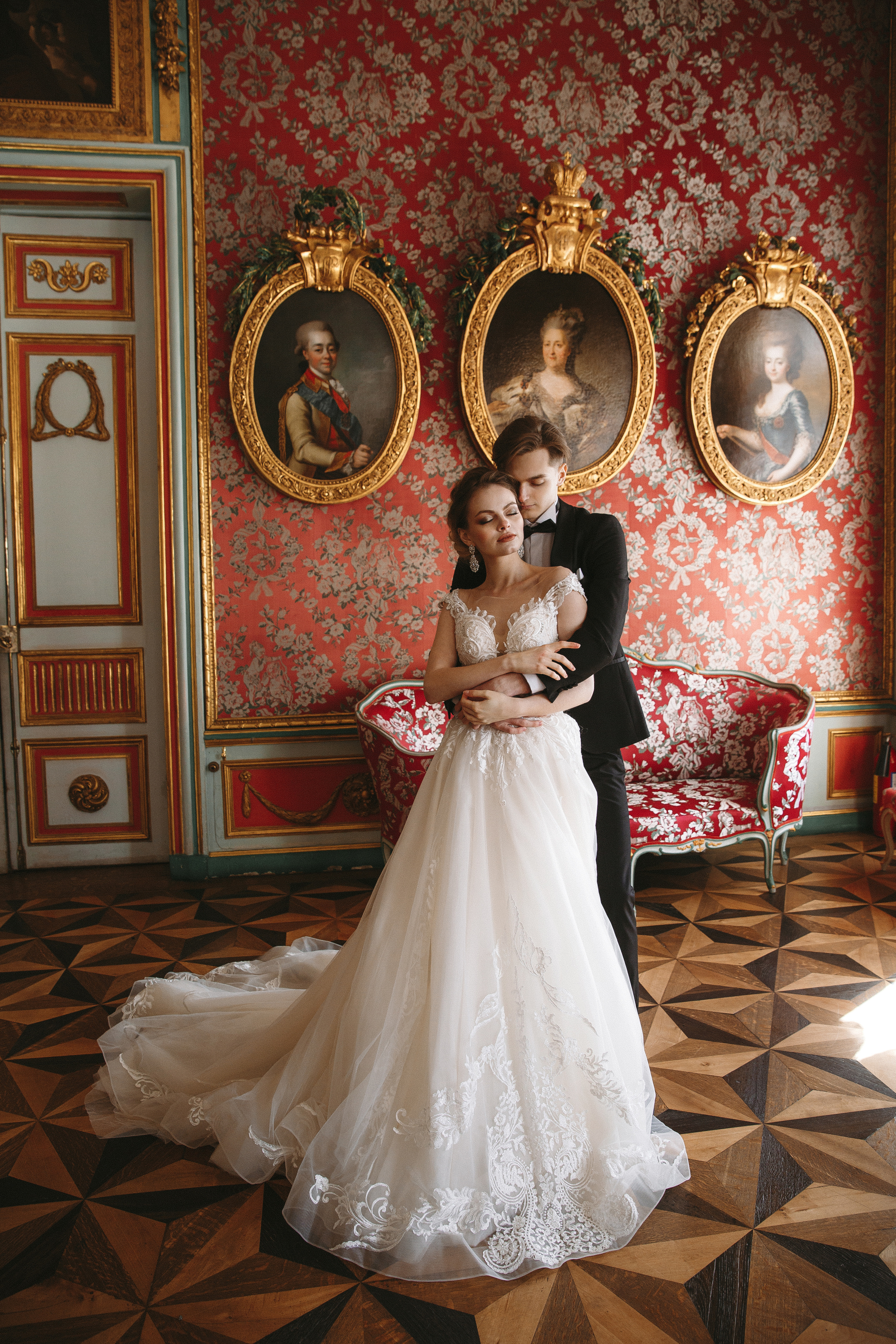 Свадебная фотосессия в Кусково, свадебный фотограф в Кусково